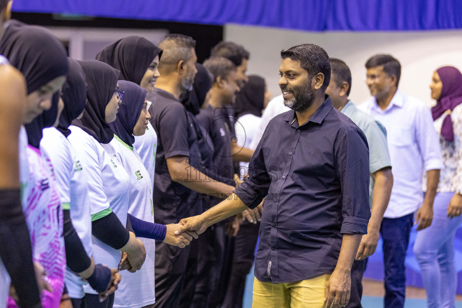 Final of Women's Division of Volleyball Association Cup 2023 held in Male', Maldives on Monday, 25th December 2023 at Social Center Indoor Hall Photos By: Nausham Waheed /images.mv