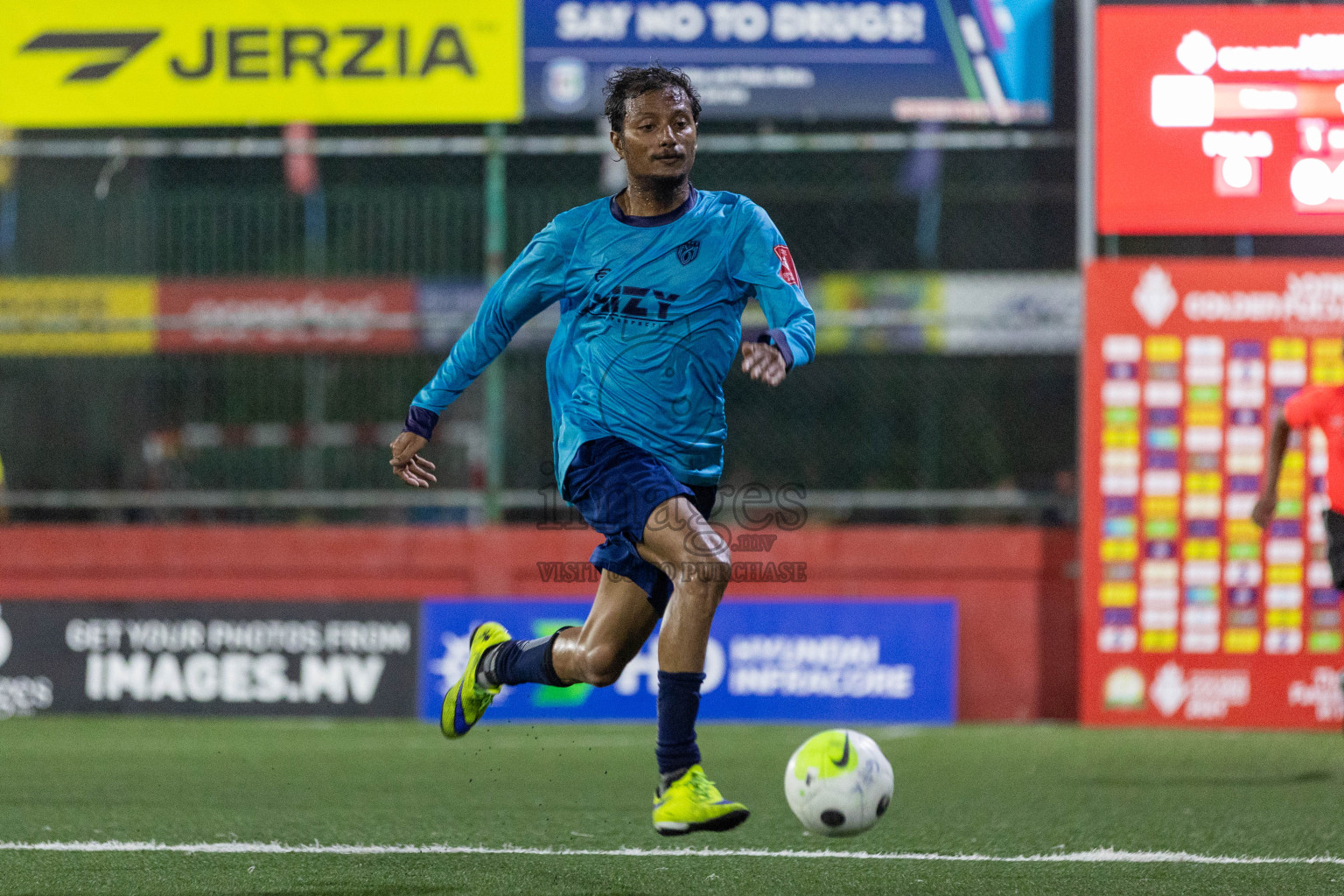 L Mundoo vs L Maamendhoo in Day 16 of Golden Futsal Challenge 2024 was held on Tuesday, 30th January 2024, in Hulhumale', Maldives Photos: Nausham Waheed / images.mv