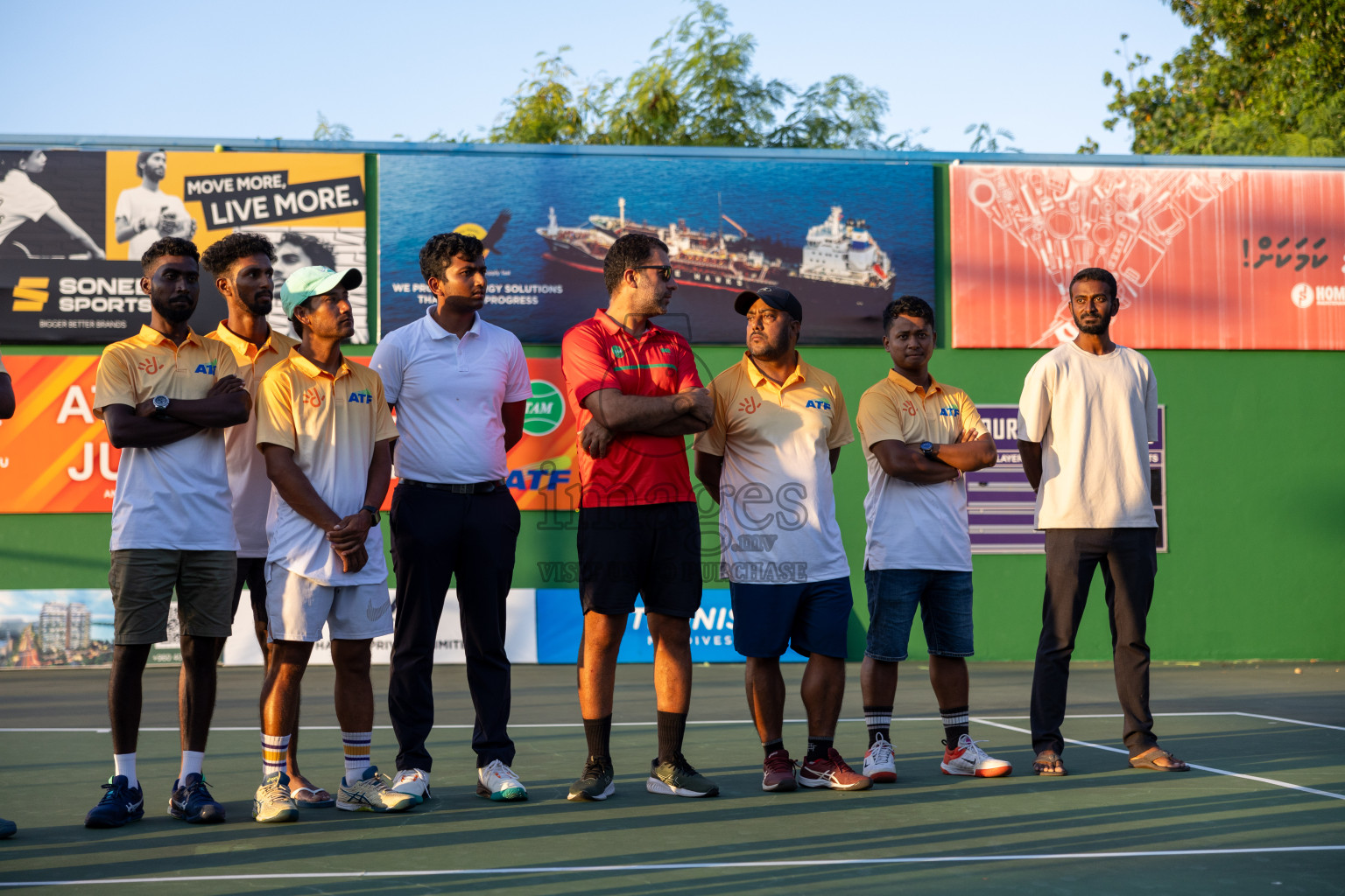 Day 1 of ATF Maldives Junior Open Tennis was held in Male' Tennis Court, Male', Maldives on Monday, 9th December 2024. Photos: Nausham Waheed, Ismail Thoriq / images.mv