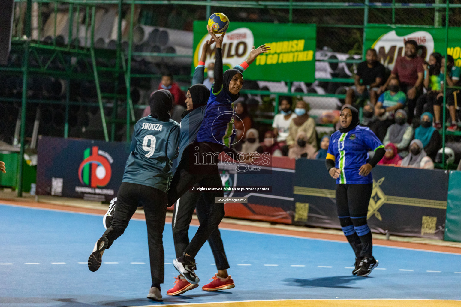 Day 3 of Milo 6th Inter Office Handball Tournament 2022 - Photos by Hassan Simah & Nausham Waheed/images.mv