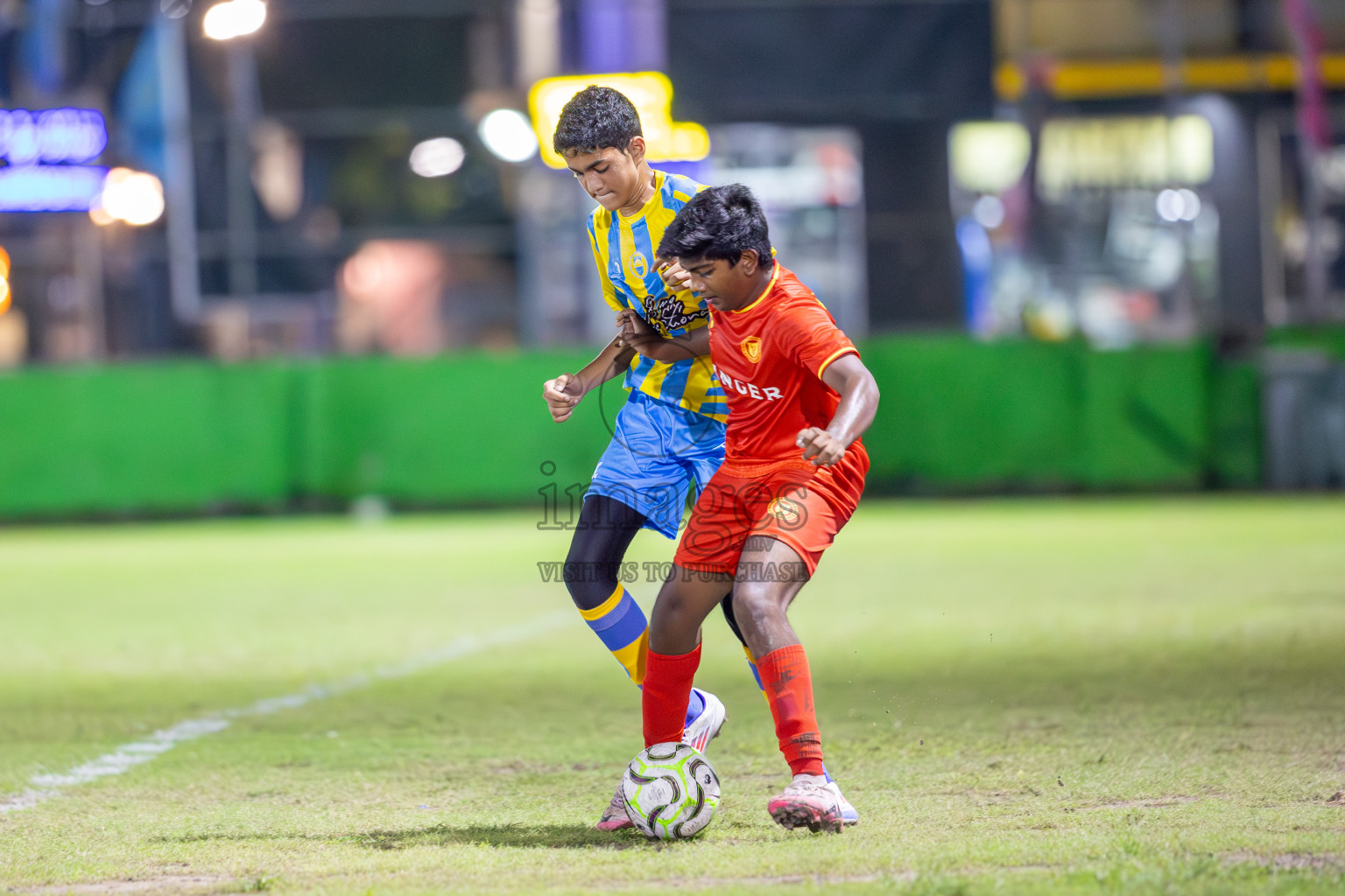 Dhivehi Youth League 2024 - Day 1. Matches held at Henveiru Stadium on 21st November 2024 , Thursday. Photos: Shuu Abdul Sattar/ Images.mv