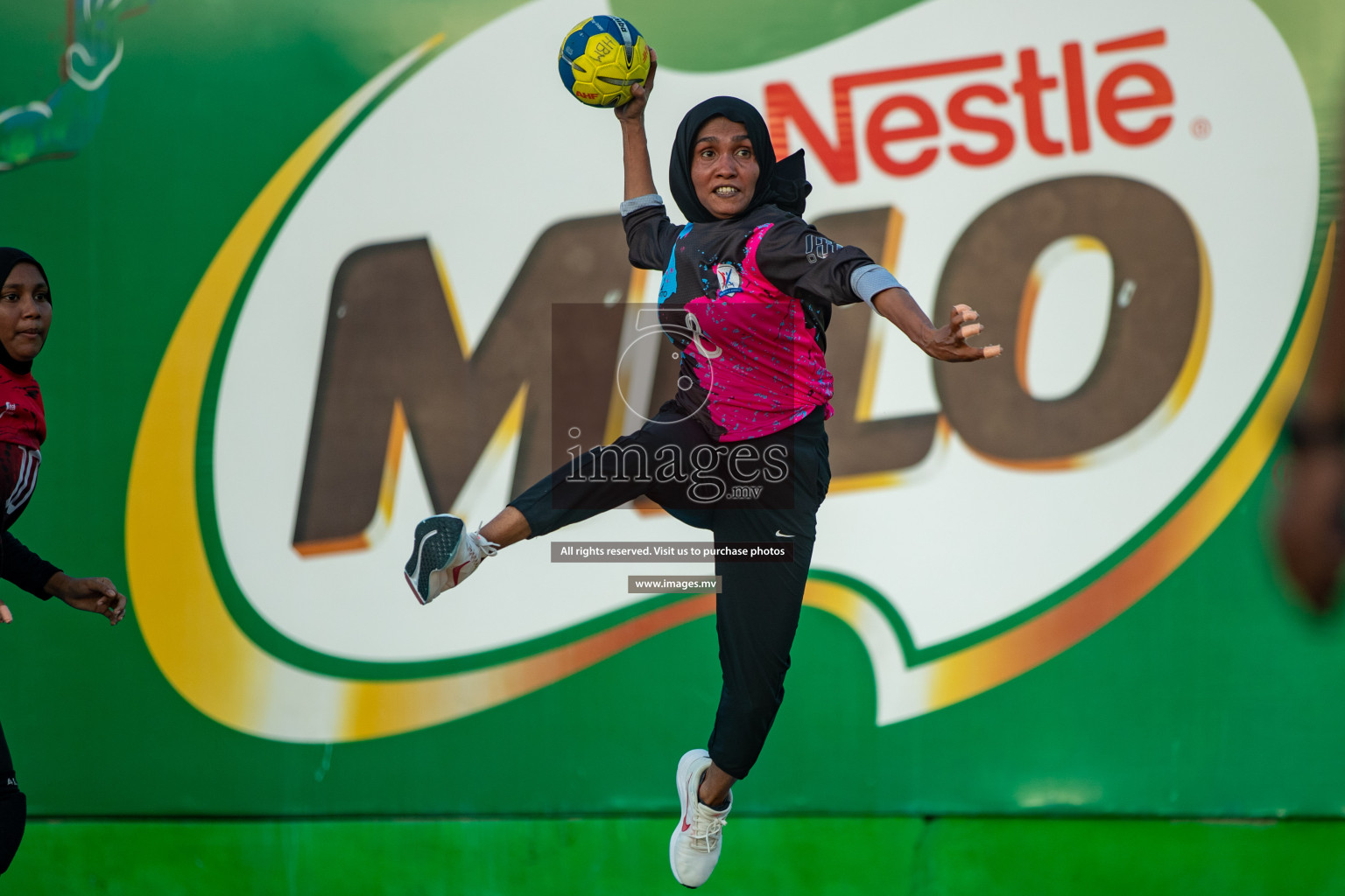 Day 4 of 6th MILO Handball Maldives Championship 2023, held in Handball ground, Male', Maldives on Friday, 23rd May 2023 Photos: Nausham Waheed/ Images.mv