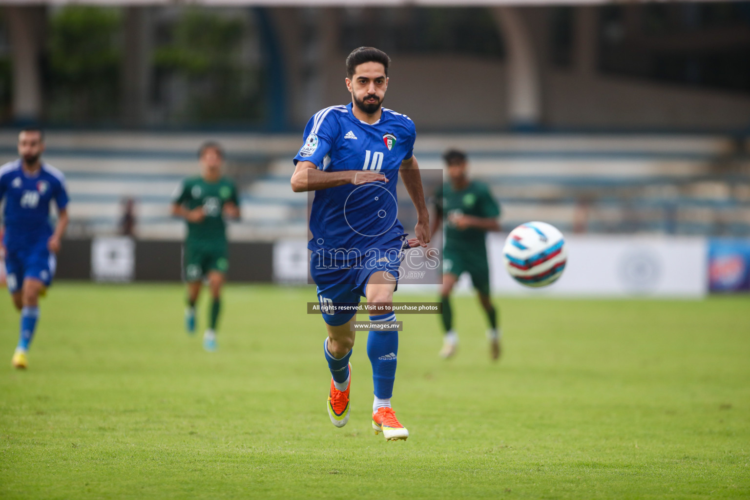 Pakistan vs Kuwait in SAFF Championship 2023 held in Sree Kanteerava Stadium, Bengaluru, India, on Saturday, 24th June 2023. Photos: Nausham Waheed, Hassan Simah / images.mv