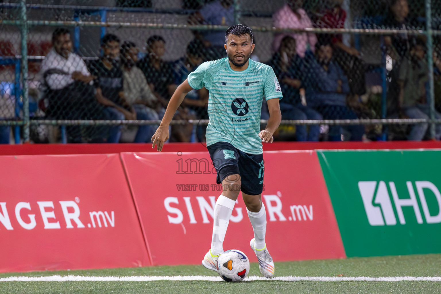 Team Dharumavantha vs Hiya Club in Club Maldives Classic 2024 held in Rehendi Futsal Ground, Hulhumale', Maldives on Sunday, 8th September 2024. 
Photos: Ismail Thoriq / images.mv