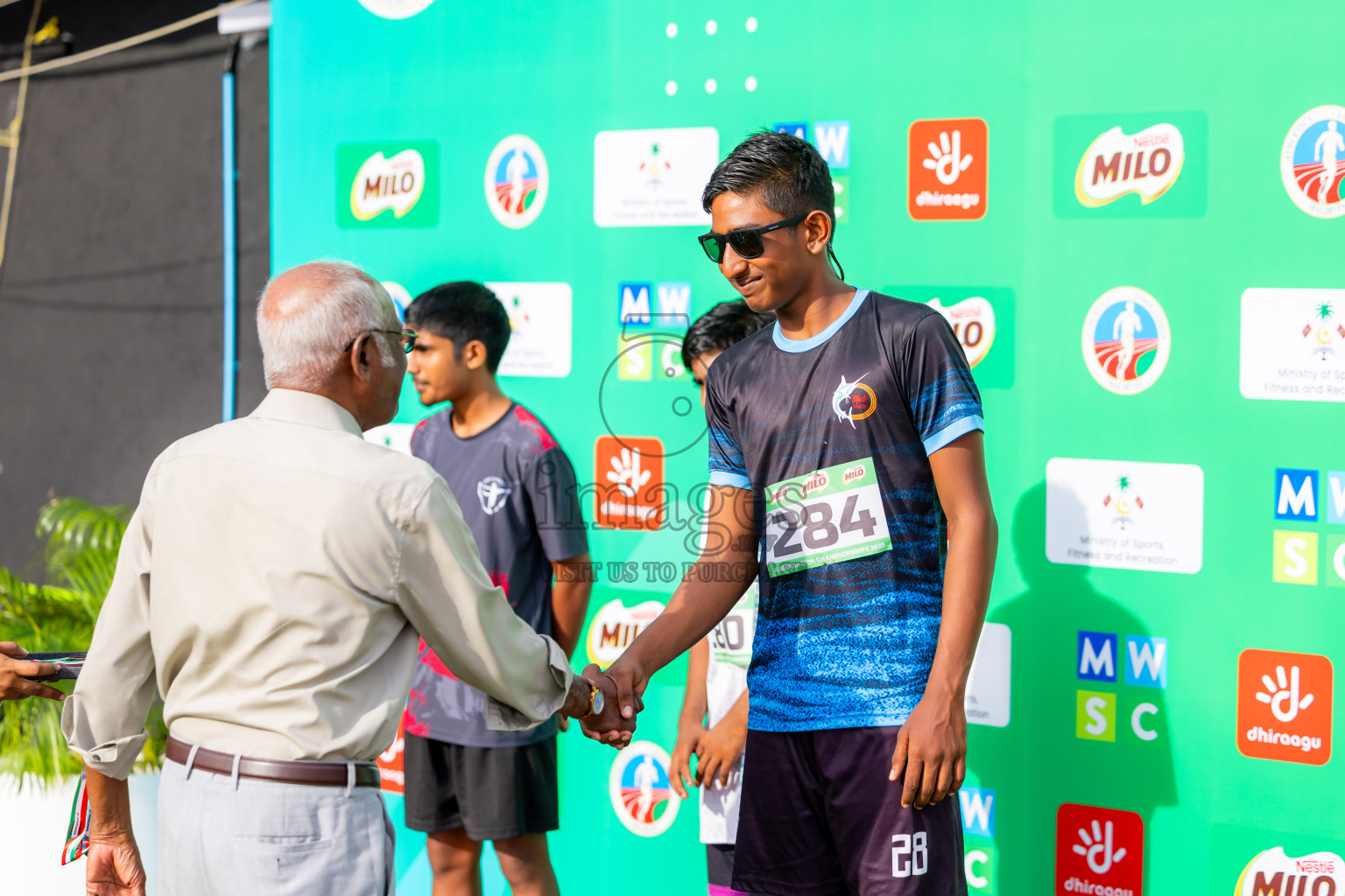 Day 3 of 12th Milo Association Championships was held in Ekuveni Track at Male', Maldives on Saturday, 26th April 2025. Photos: Nausham Waheed / images.mv