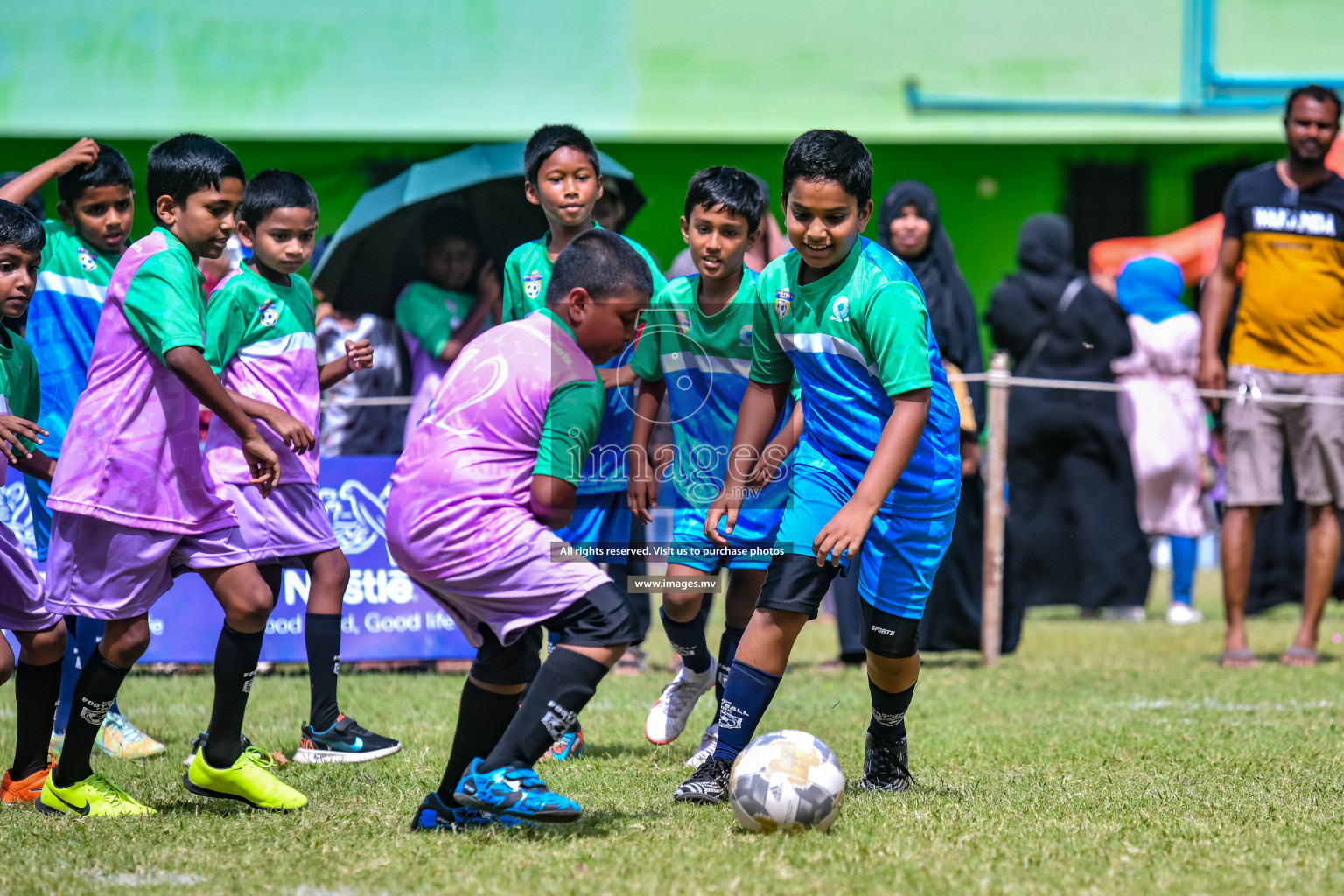 Day 3 of Milo Kids Football Fiesta 2022 was held in Male', Maldives on 21st October 2022. Photos: Nausham Waheed/ images.mv