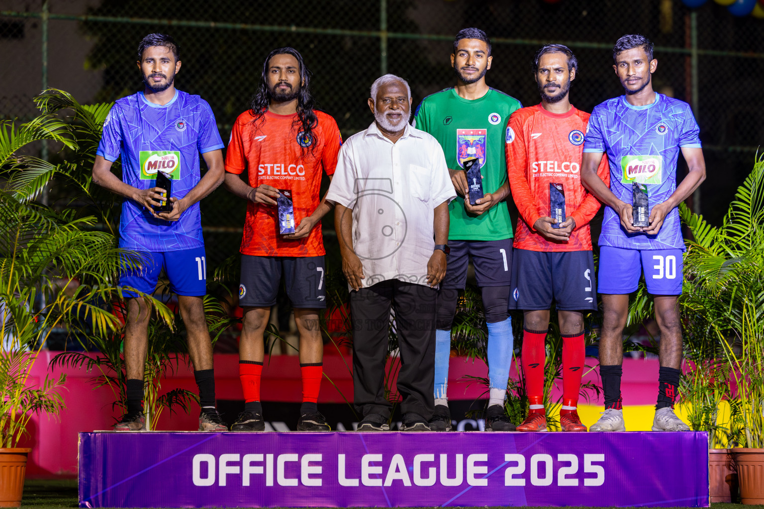 Police Club vs STELCO RC in the Final of Office League 2025 was held on Friday, 9th May 2025 in Hulhumale', Maldives. Photos: Ismail Thoriq / images.mv