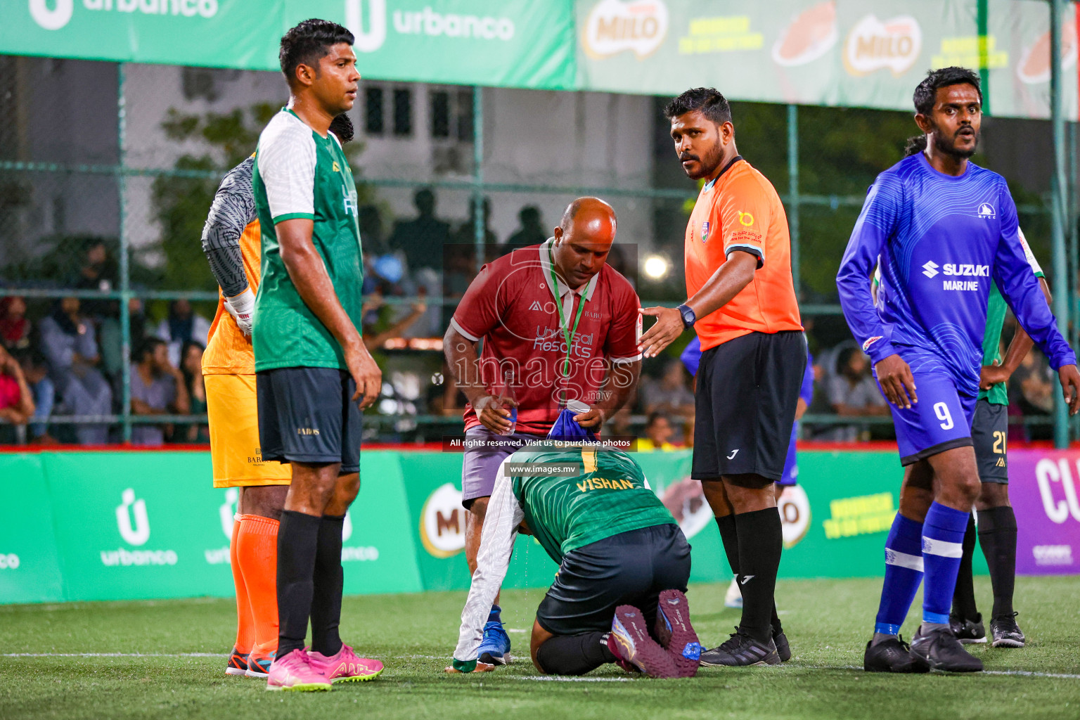 Team MTCC vs Baros Maldives in Club Maldives Cup 2023 held in Hulhumale, Maldives on 15 July 2023