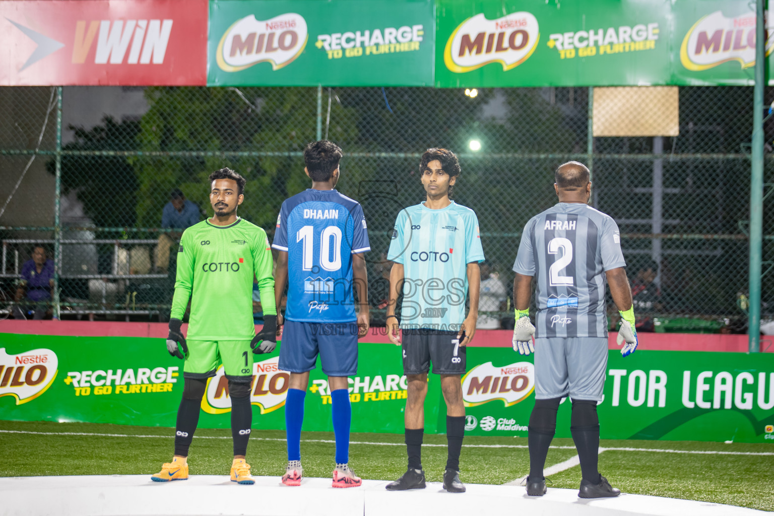 Day 1 of Milo Sector League 2025 was held in Rehendhi Futsal Ground, Hulhumale', Maldives on Saturday, 1st November 2025. 

Photos: Hassan Simah / images.mv