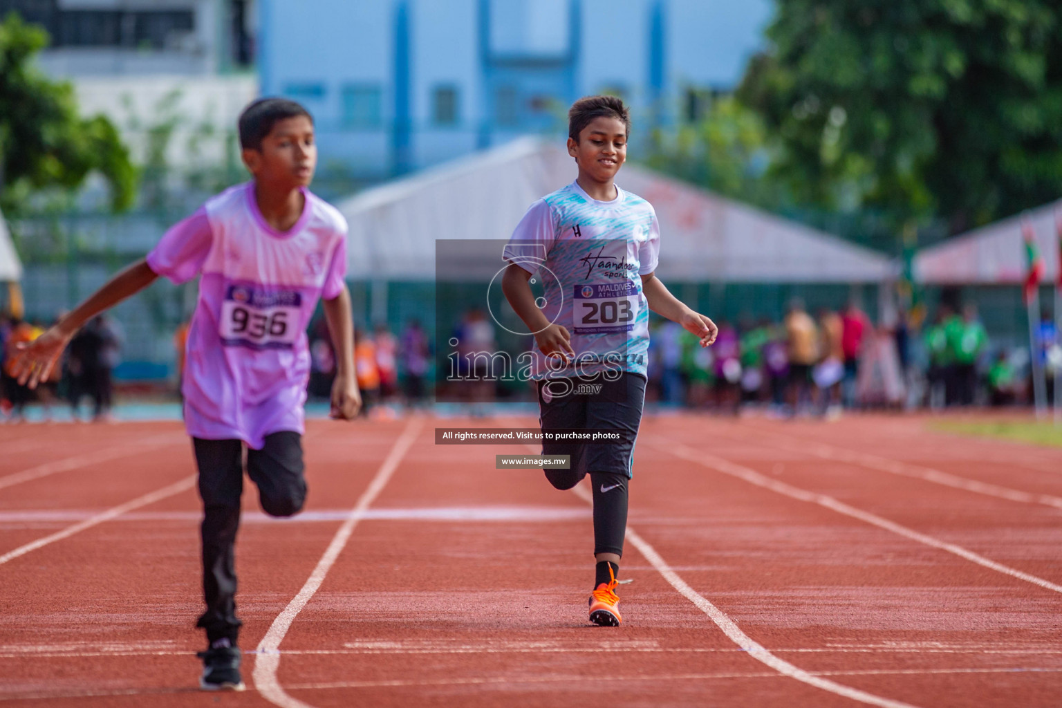 Day 1 of Inter-School Athletics Championship held in Male', Maldives on 22nd May 2022. Photos by: Maanish / images.mv