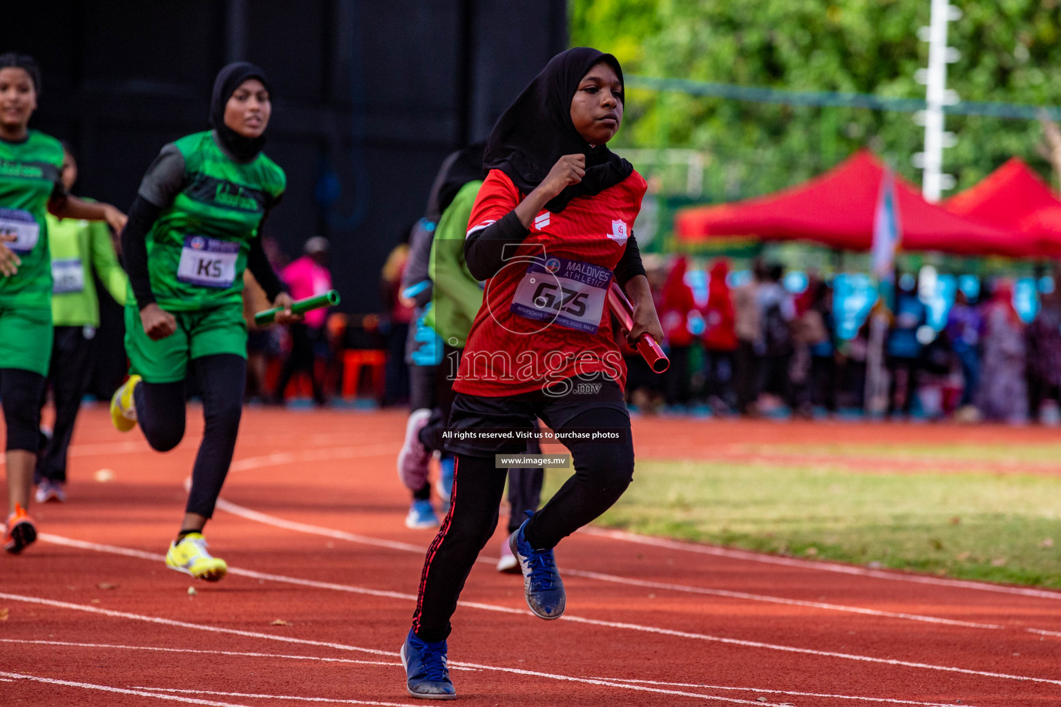 Day 3 of Inter-School Athletics Championship held in Male', Maldives on 25th May 2022. Photos by: Maanish / images.mv