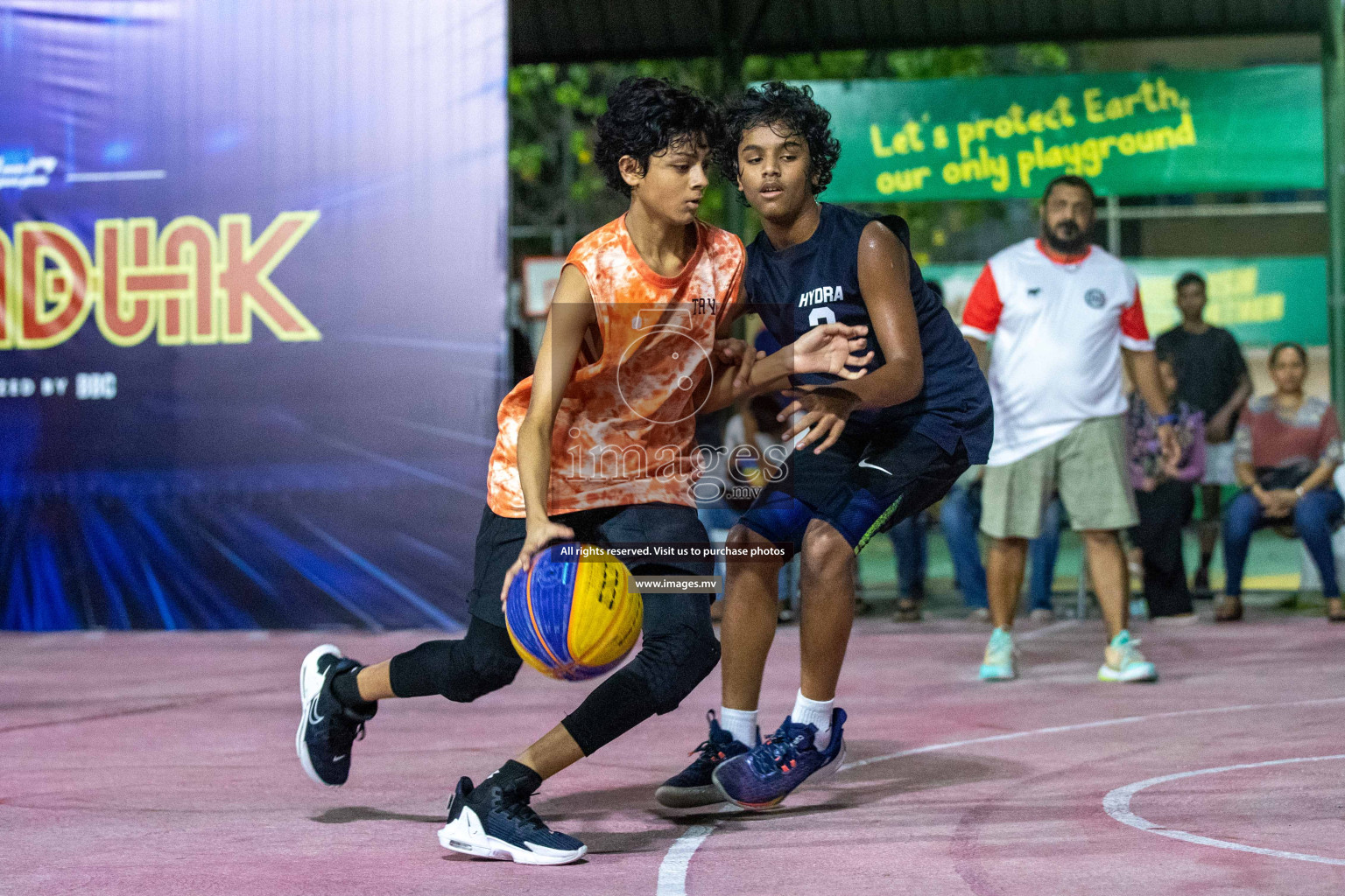 Day4 of Slamdunk by Sosal on 15th April 2023 held in Male'. Photos: Nausham waheed /images.mv