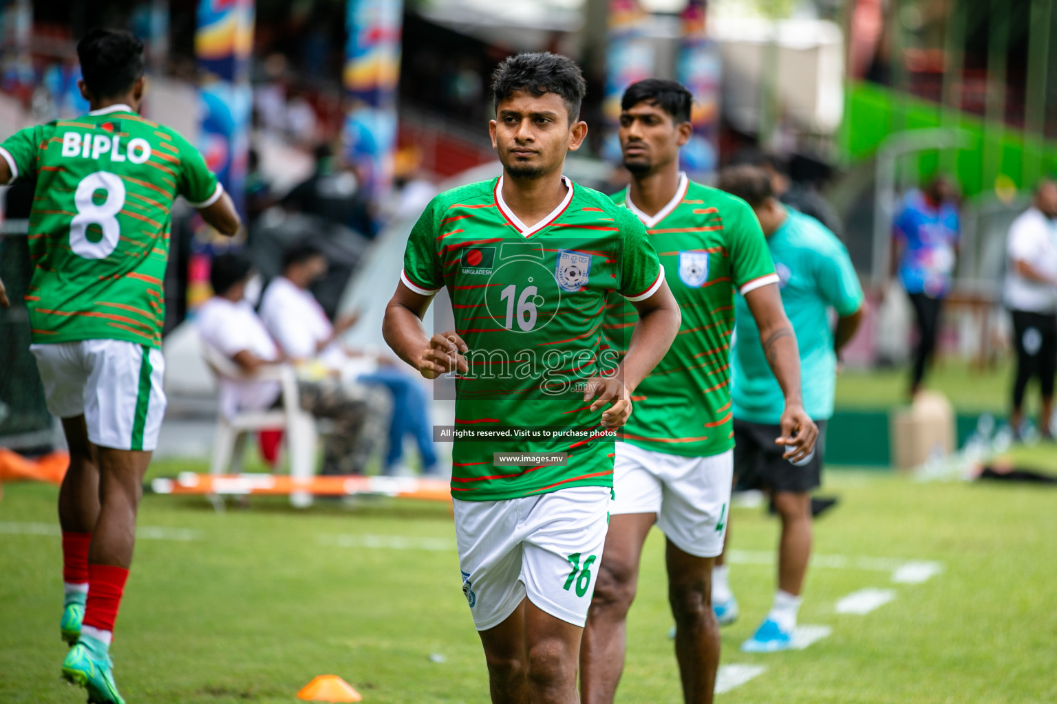 Bangladesh vs Sri Lanka in SAFF Championship 2021 held on 1st October 2021 in Galolhu National Stadium, Male', Maldives