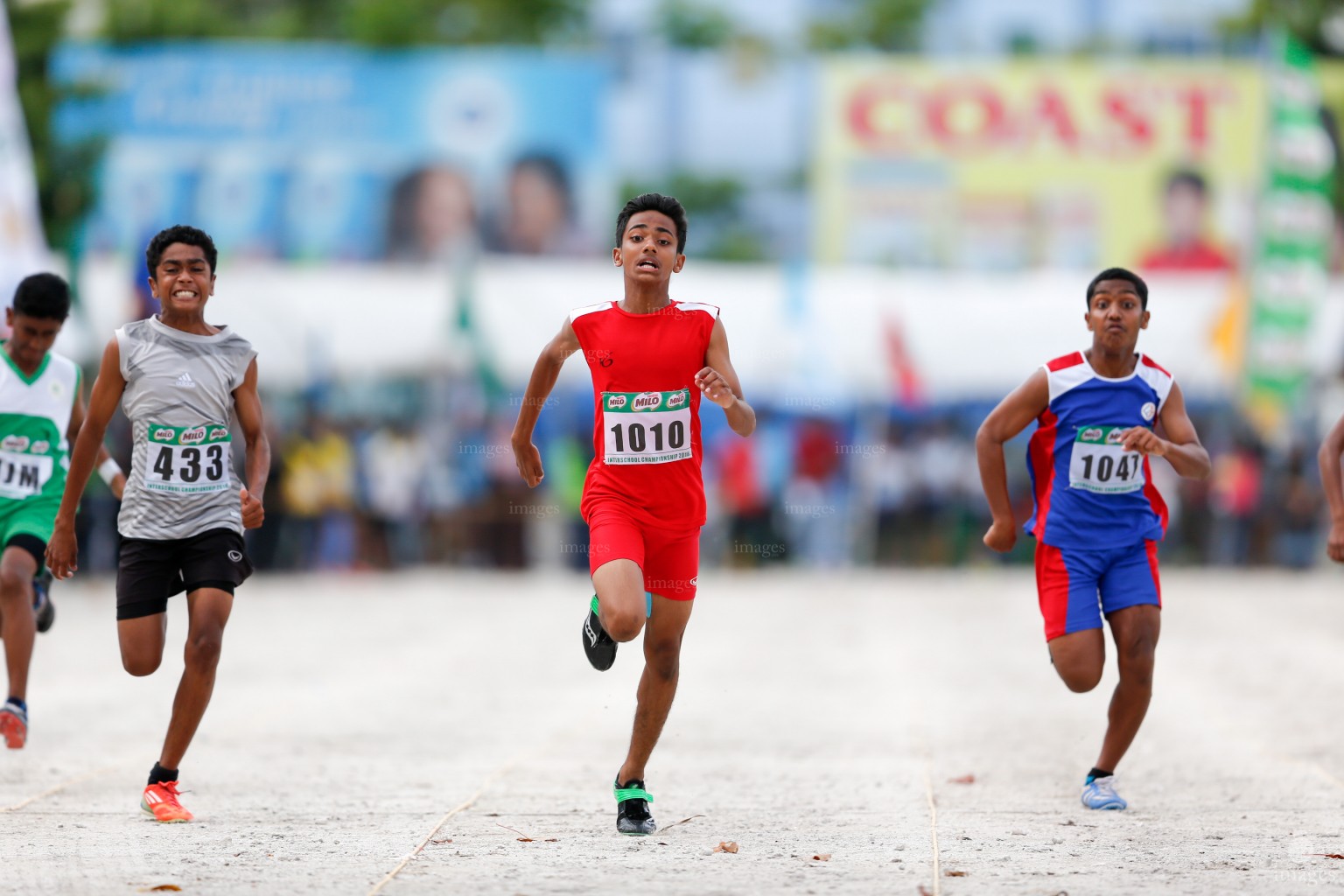 Milo Interschool Athletics Tournament Day 3 in Male', Maldives, Sunday, September. 04 , 2016. (Images.mv Photo/ Hussain Sinan).