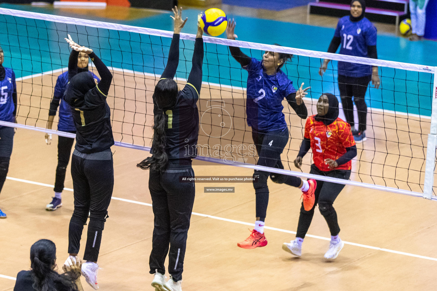 Volleyball Association Cup 2022-Women's Division-Match Day 1 was held in Male', Maldives on Tuesday, 24th May 2022.  Photos By: Ismail Thoriq / images.mv