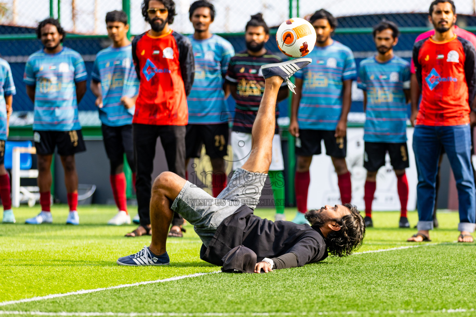 Spartans vs BG New Generation in Day 1 of BG Futsal Challenge 2024 was held on Thursday, 12th March 2024, in Male', Maldives Photos: Nausham Waheed / images.mv