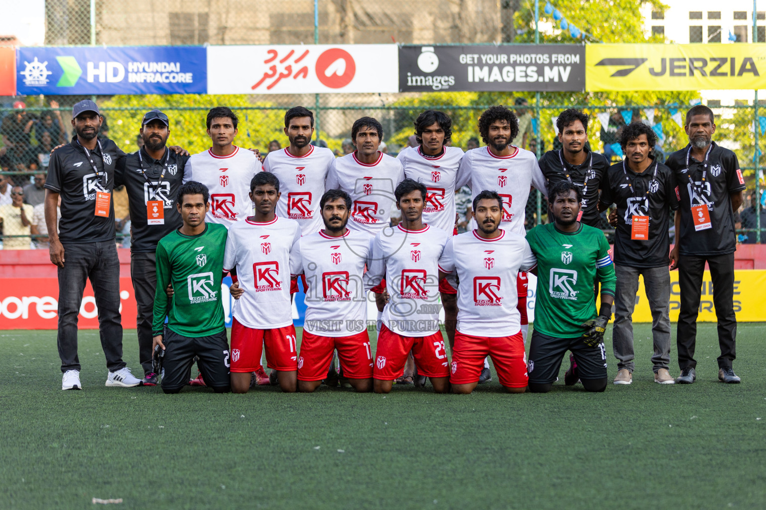 Dh Meedhoo vs Dh Maaenboodhoo in Day 20 of Golden Futsal Challenge 2024 was held on Saturday , 3rd February 2024 in Hulhumale', Maldives Photos: Nausham Waheed / images.mv