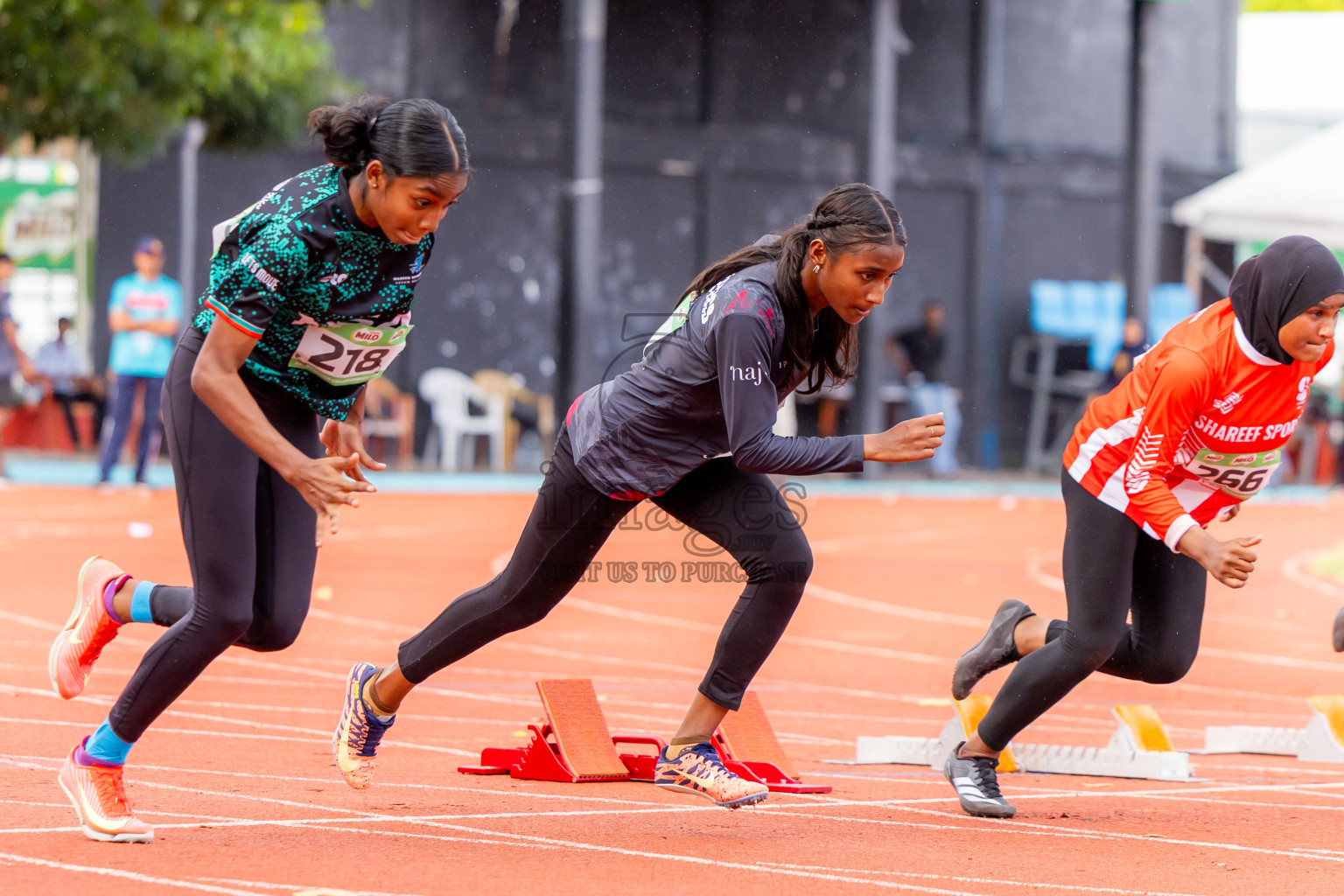 Day 3 of 12th Milo Association Championships was held in Ekuveni Track at Male', Maldives on Saturday, 26th April 2025. Photos: Nausham Waheed / images.mv