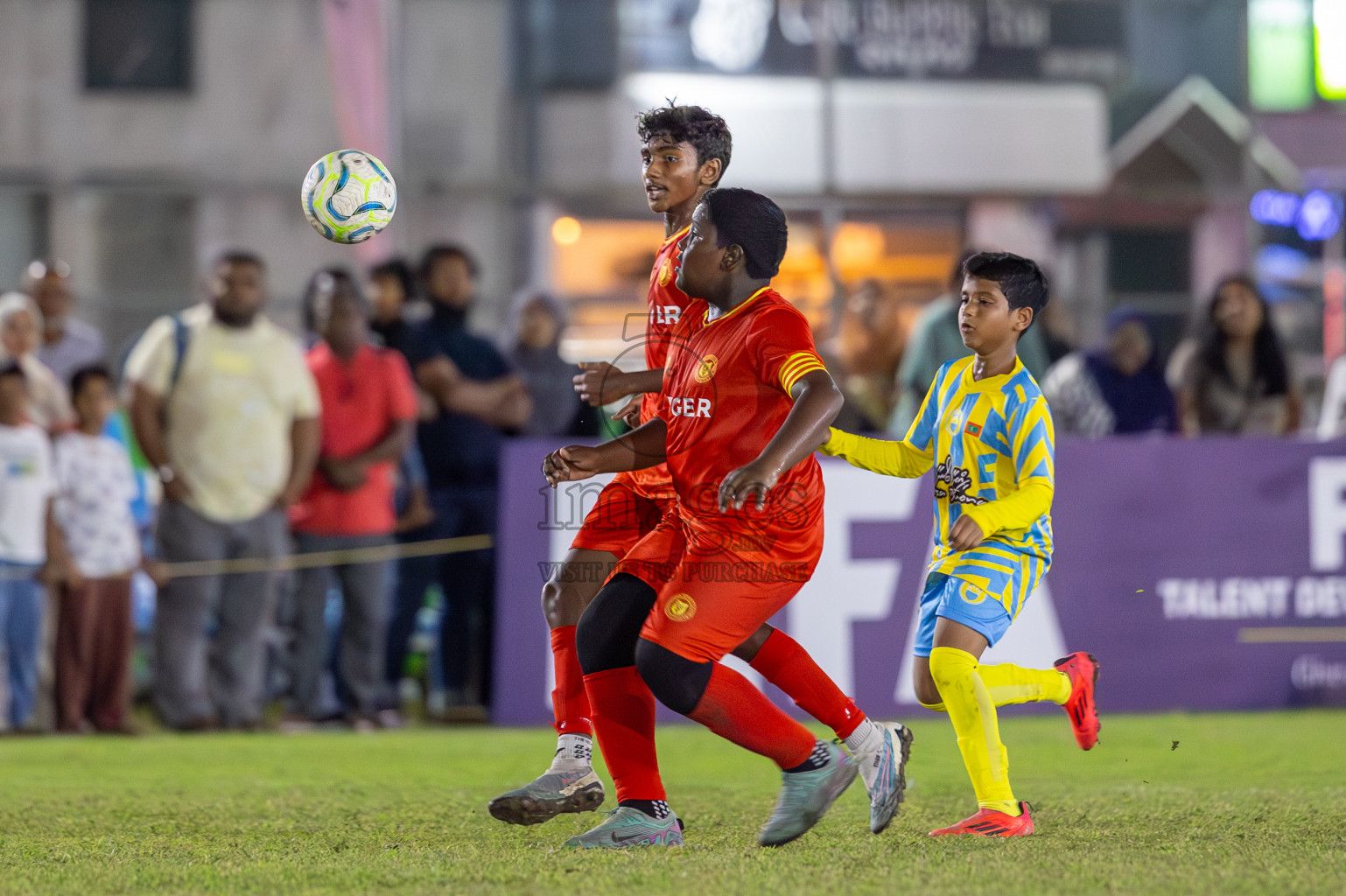 Dhivehi Youth League 2024 - Day 1. Matches held at Henveiru Stadium on 21st November 2024 , Thursday. Photos: Shuu Abdul Sattar/ Images.mv