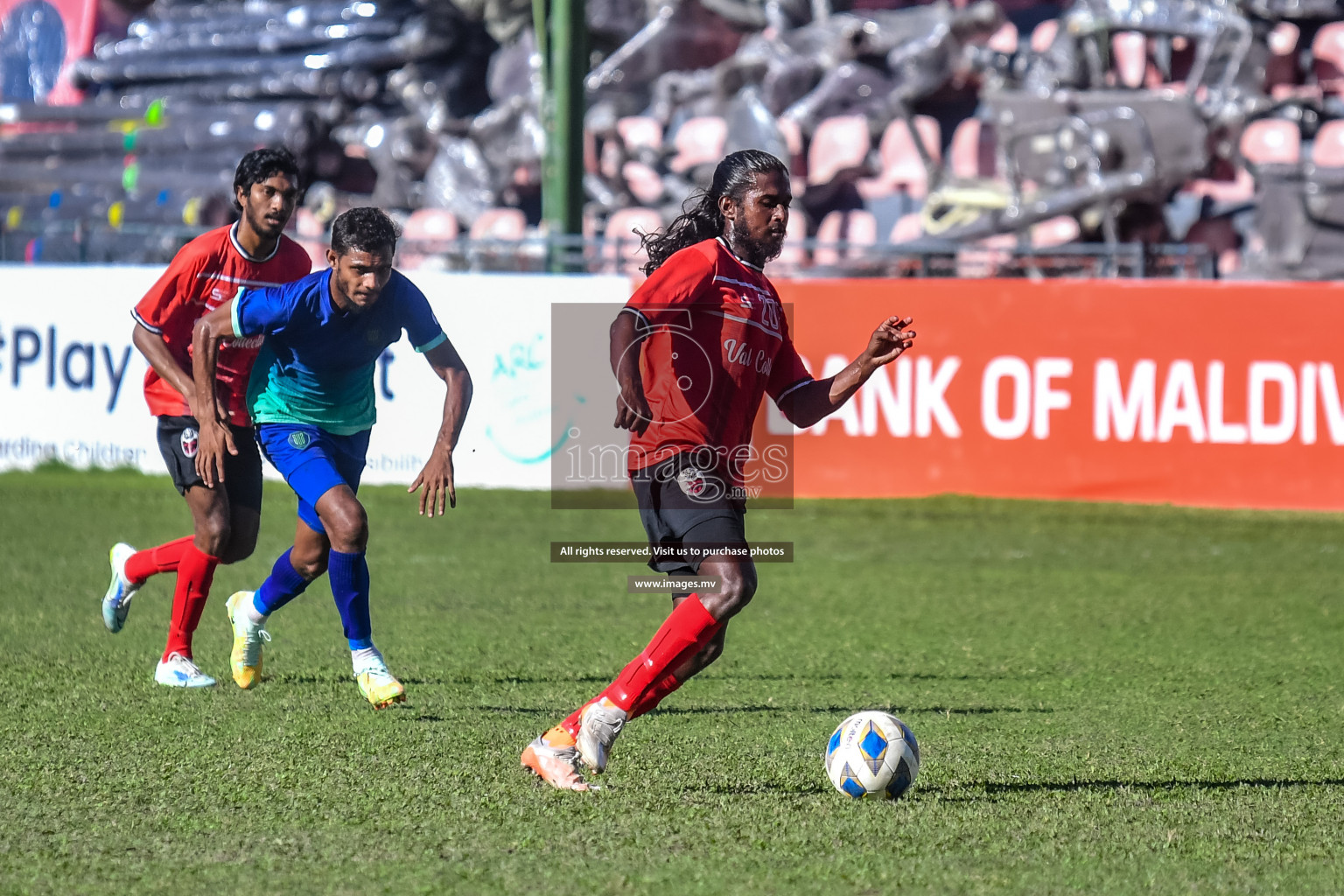 Super united sports vs Biss buru sports in the FA Cup 2022 on 12th Aug 2022, held in National Football Stadium, Male', Maldives Photos: Nausham Waheed / Images.mv