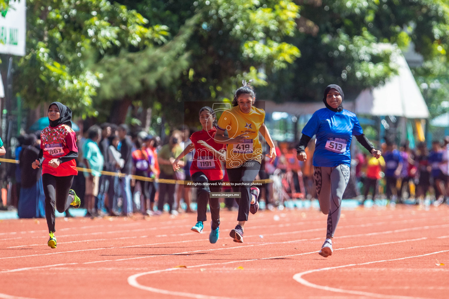 Day 1 of Inter-School Athletics Championship held in Male', Maldives on 22nd May 2022. Photos by: Maanish / images.mv