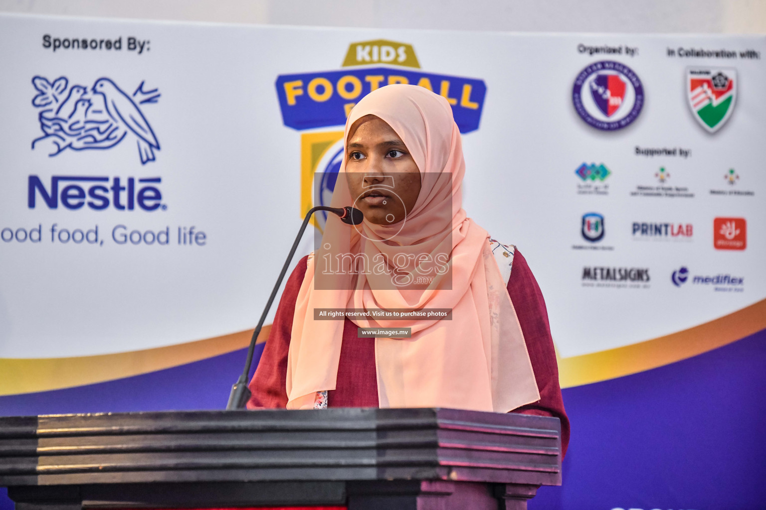 Milo Kids Football Fiesta 2022 Meeting was held in dharubaaruge', Maldives on Sunday, 16th October 2022. Photos: Nausham Waheed/ images.mv