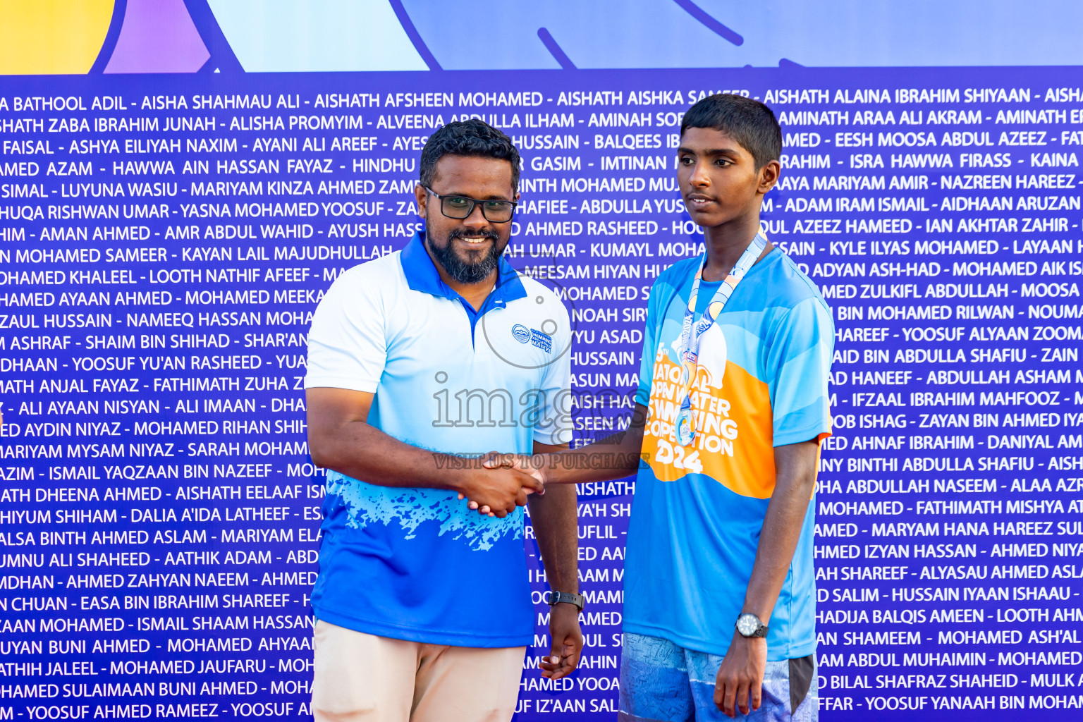 15th National Open Water Swimming Competition 2024 held in Kudagiri Picnic Island, Maldives on Saturday, 28th September 2024. Photos: Nausham Waheed / images.mv