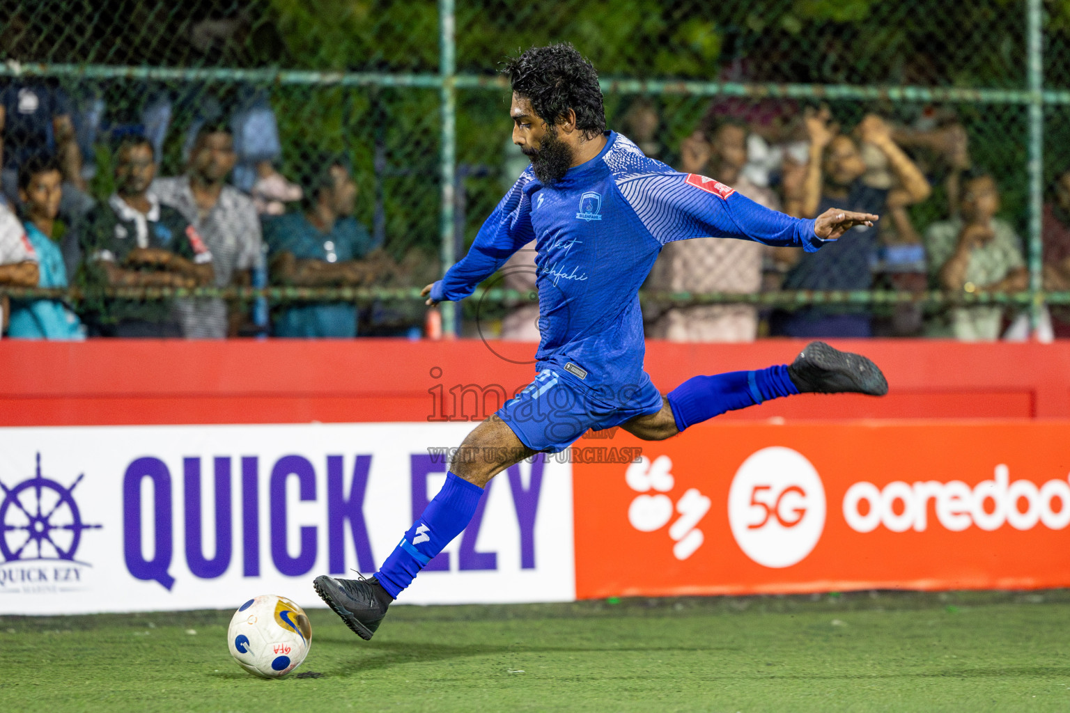 Sh Bilehfehi vs Sh Lhaimagu in Day 11 of Golden Futsal Challenge 2025 was held on Wednesday, 15th January 2025, in Hulhumale', Maldives Photos: Mohamed Mahfooz Moosa / images.mv