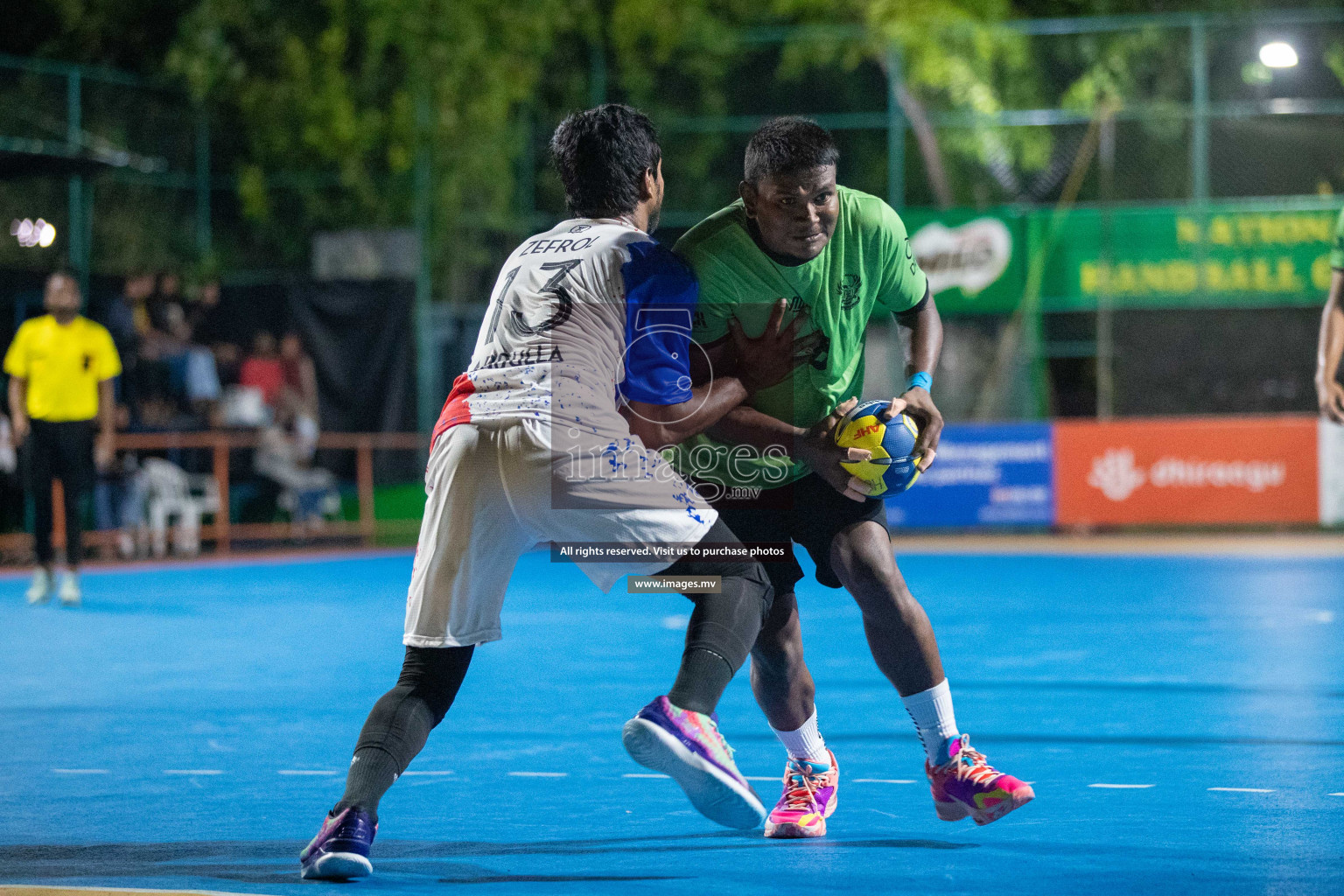 Day 3 of 6th MILO Handball Maldives Championship 2023, held in Handball ground, Male', Maldives on Friday, 22nd May 2023 Photos: Nausham Waheed/ Images.mv