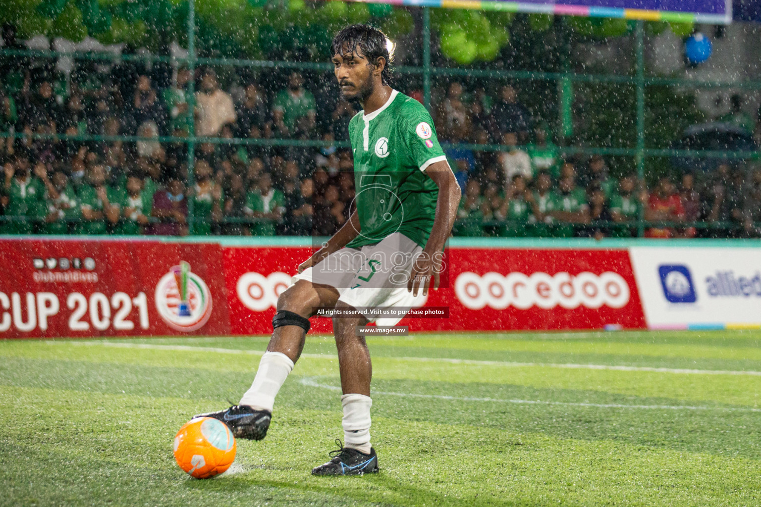 Team FSM vs Club HDC in the Quarter Finals of Club Maldives 2021 held at Hulhumale;, on 12th December 2021 Photos: Nasam / images.mv