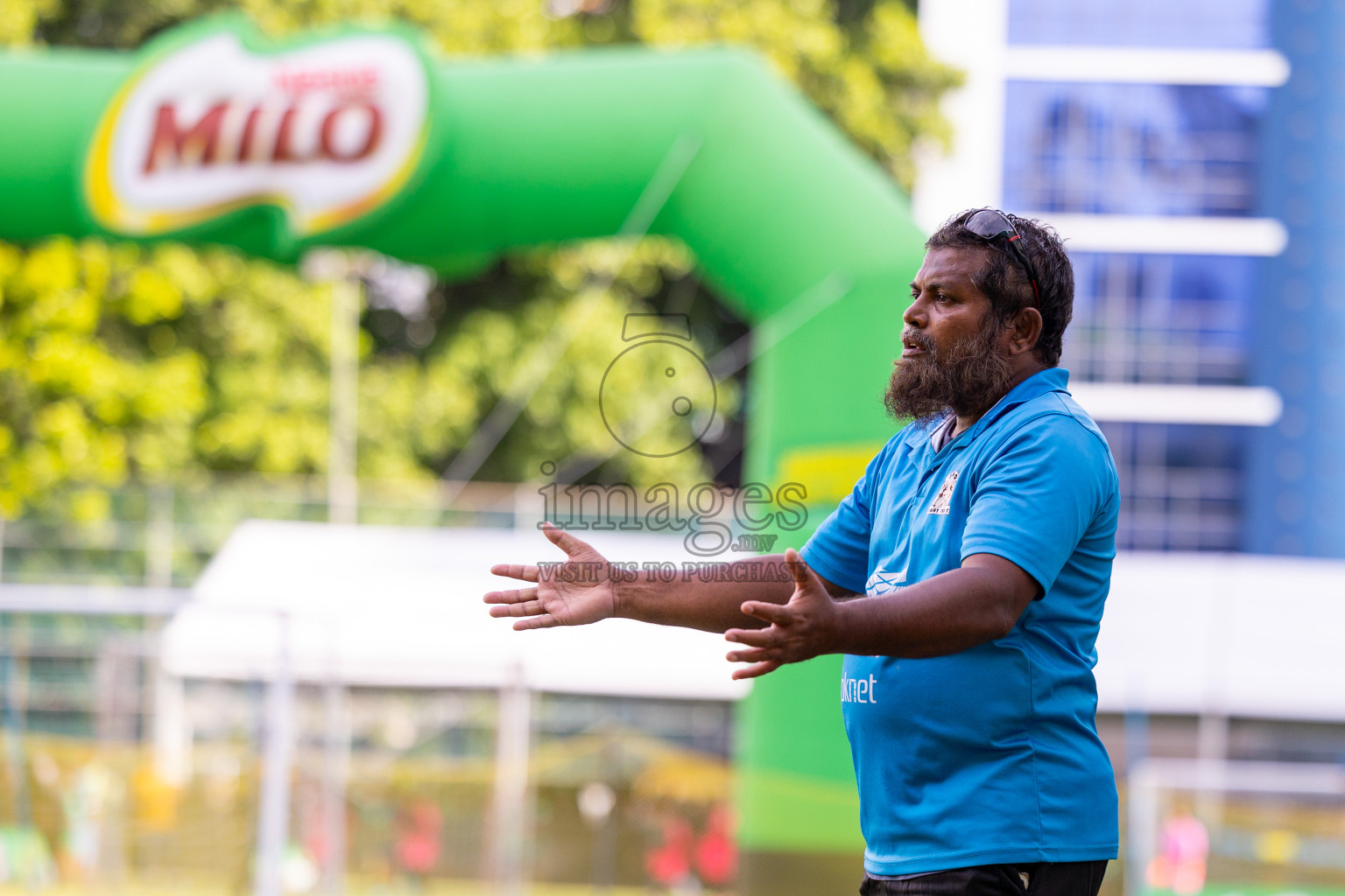 Day 1 of MILO Academy Championship 2024 - U12 was held at Henveiru Grounds in Male', Maldives on Thursday, 4th July 2024. 
Photos: Ismail Thoriq / images.mv