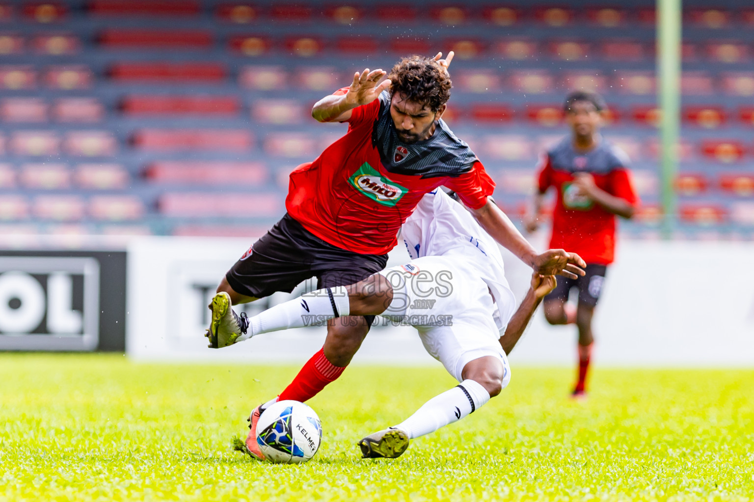 TC Sports Club vs Ode Sports Club in day 1 of Under 19 Youth Championship 2024 was held at National Stadium in Male', Maldives on Sunday, 9th June 2024. Photos: Nausham Waheed / images.mv