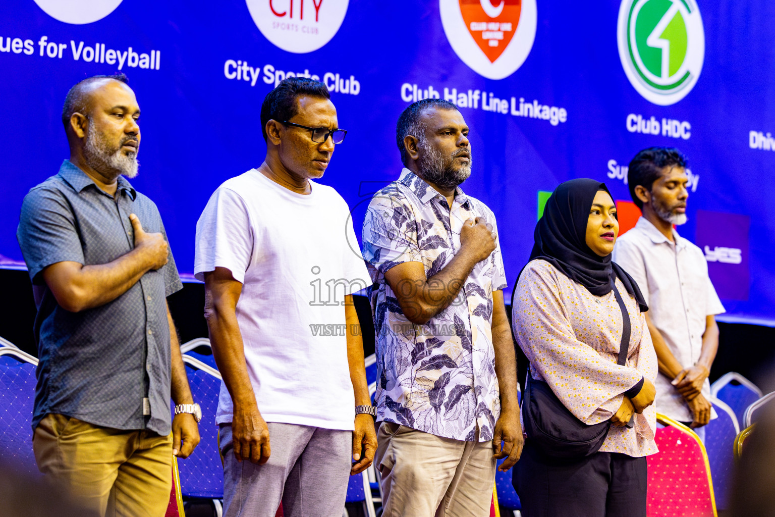 Day 1 of MILO VAM Cup 2024 Men's Division was held in Social Center Indoor Hall on Monday, 28th October 2024. Photos: Nausham Waheed / images.mv