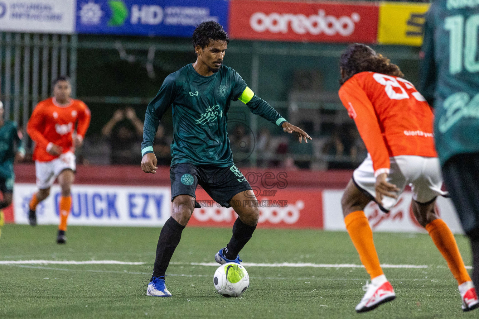 L Maabaidhoo  vs L Dhanbidhoo in Day 3 of Golden Futsal Challenge 2024 was held on Wednesday, 17th January 2024, in Hulhumale', Maldives Photos: Nausham Waheed / images.mv