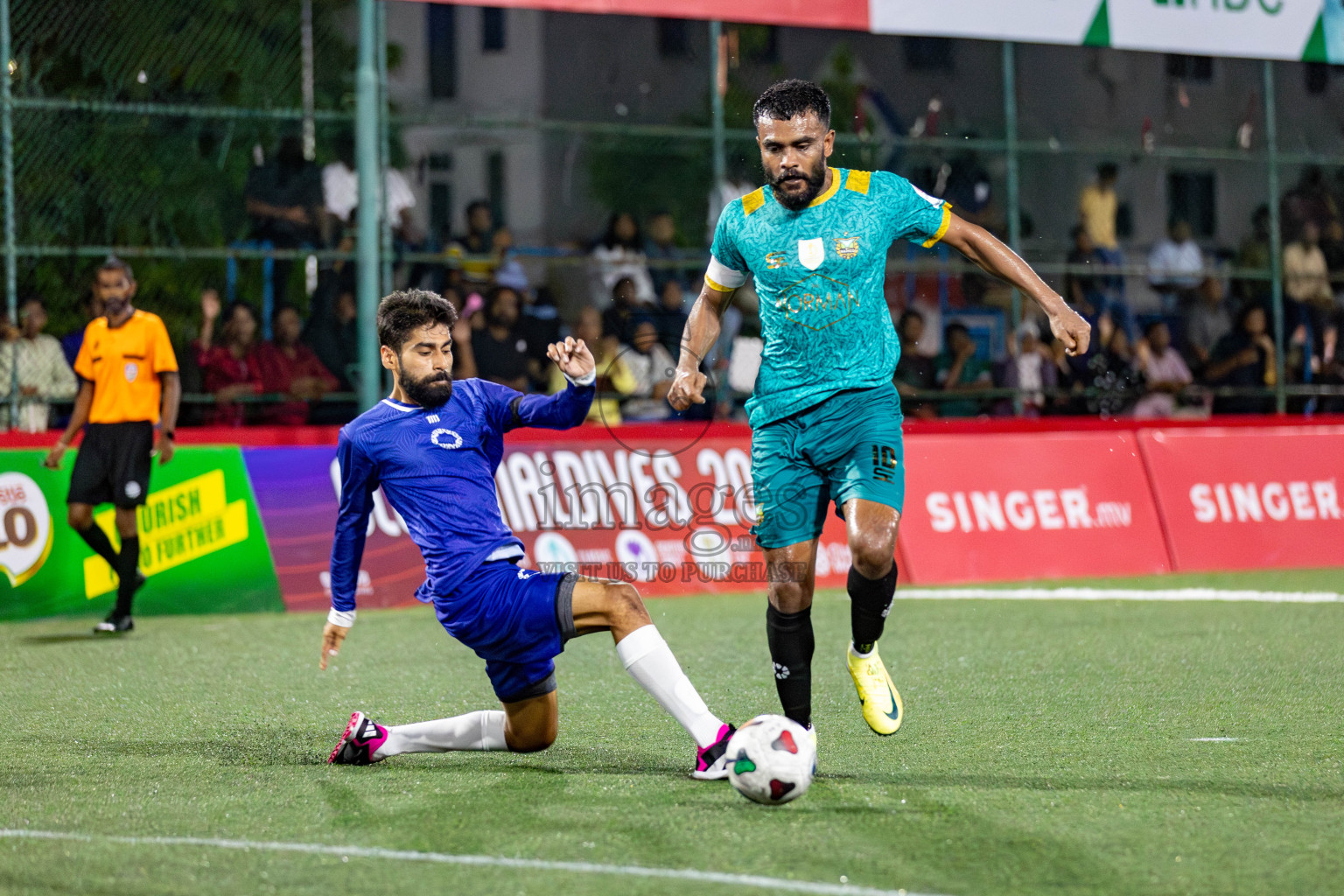 Club WAMCO vs MIBSA in Club Maldives Cup 2024 held in Rehendi Futsal Ground, Hulhumale', Maldives on Friday, 4th October 2024. 
Photos: Hassan Simah / images.mv