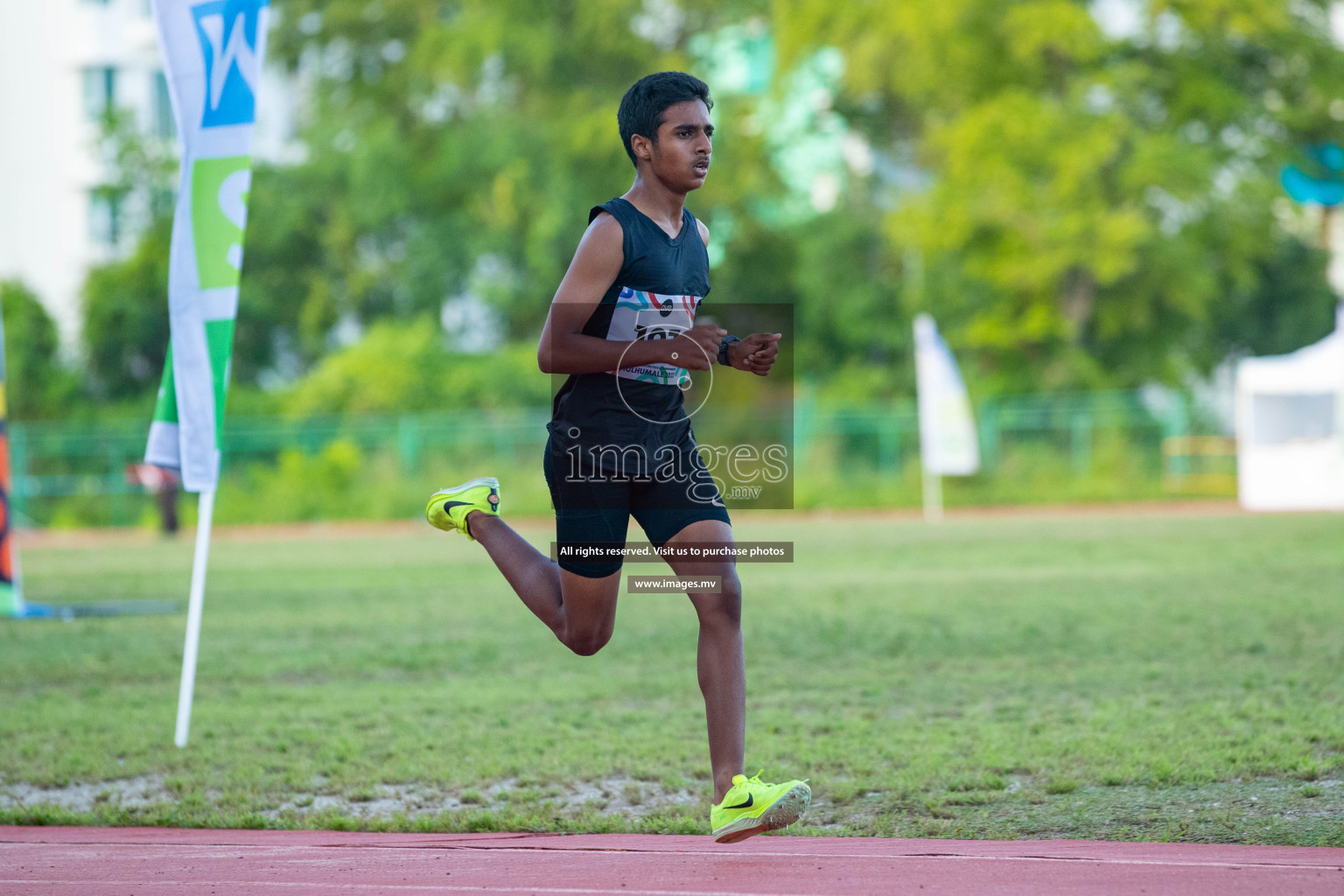 Day two of Inter School Athletics Championship 2023 was held at Hulhumale' Running Track at Hulhumale', Maldives on Sunday, 15th May 2023. Photos: Nausham Waheed / images.mv