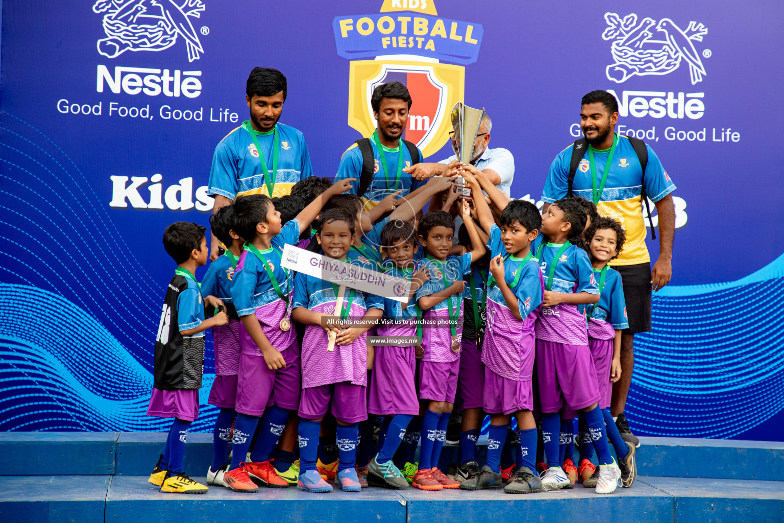 Finals & Closing Ceremony of Nestlé Kids Football Fiesta 2023 held in Male', Maldives on 25 February 2023