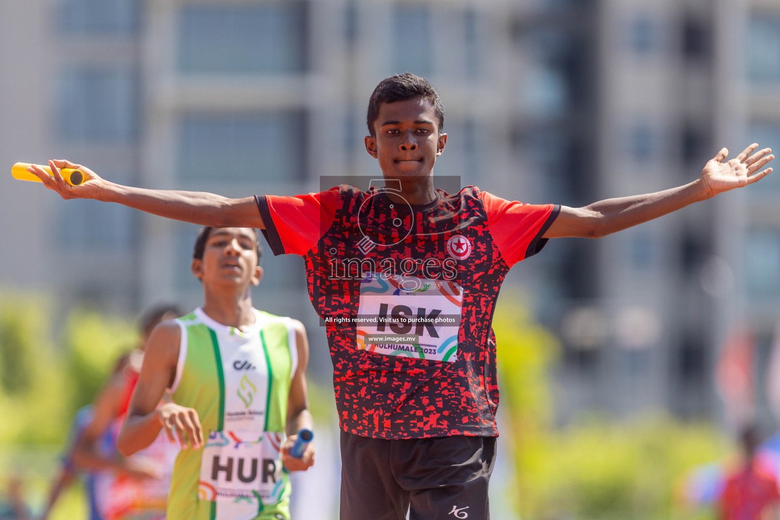 Final Day of Inter School Athletics Championship 2023 was held in Hulhumale' Running Track at Hulhumale', Maldives on Friday, 19th May 2023. Photos: Ismail Thoriq / images.mv