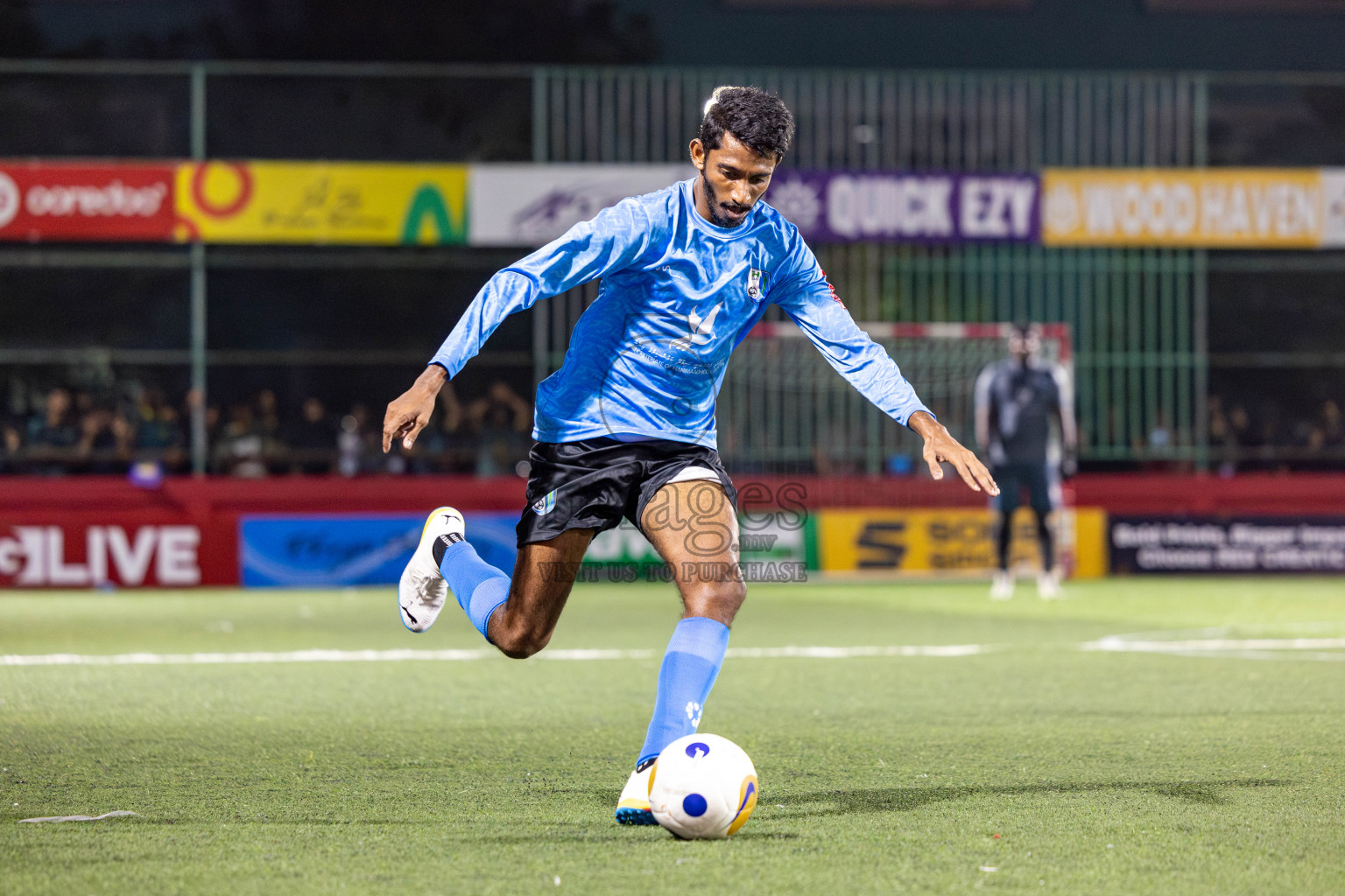 HDh. Hanimaadhoo vs HDh. Neykurendhoo in Day 1 of Golden Futsal Challenge 2025 on Sunday, 5th January 2025, in Hulhumale', Maldives 
Photos: Nausham Waheed / images.mv