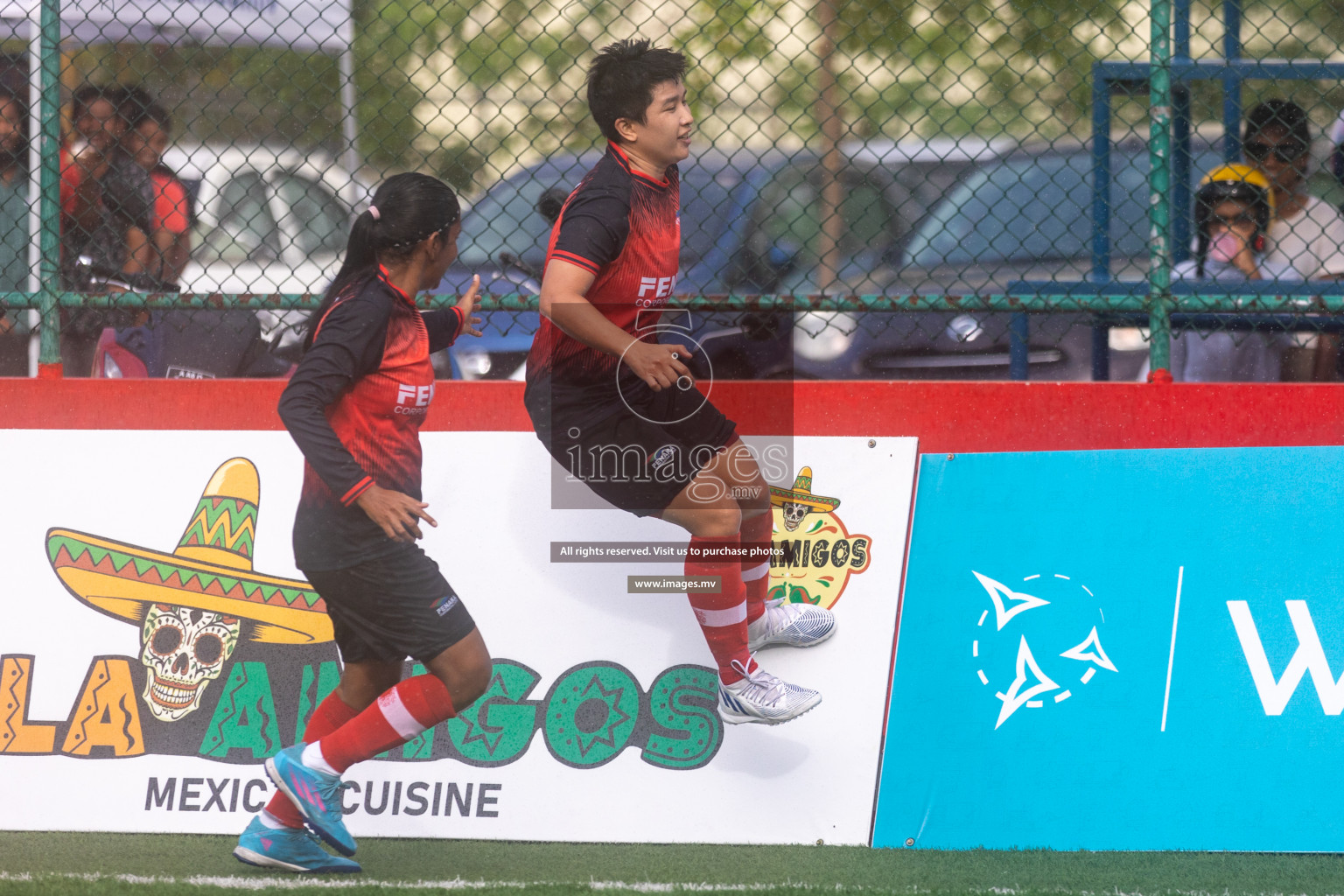 MPL vs Team Fenaka in Eighteen Thirty Women's Futsal Fiesta 2022 was held in Hulhumale', Maldives on Wednesday, 12th October 2022. Photos: Ismail Thoriq / images.mv