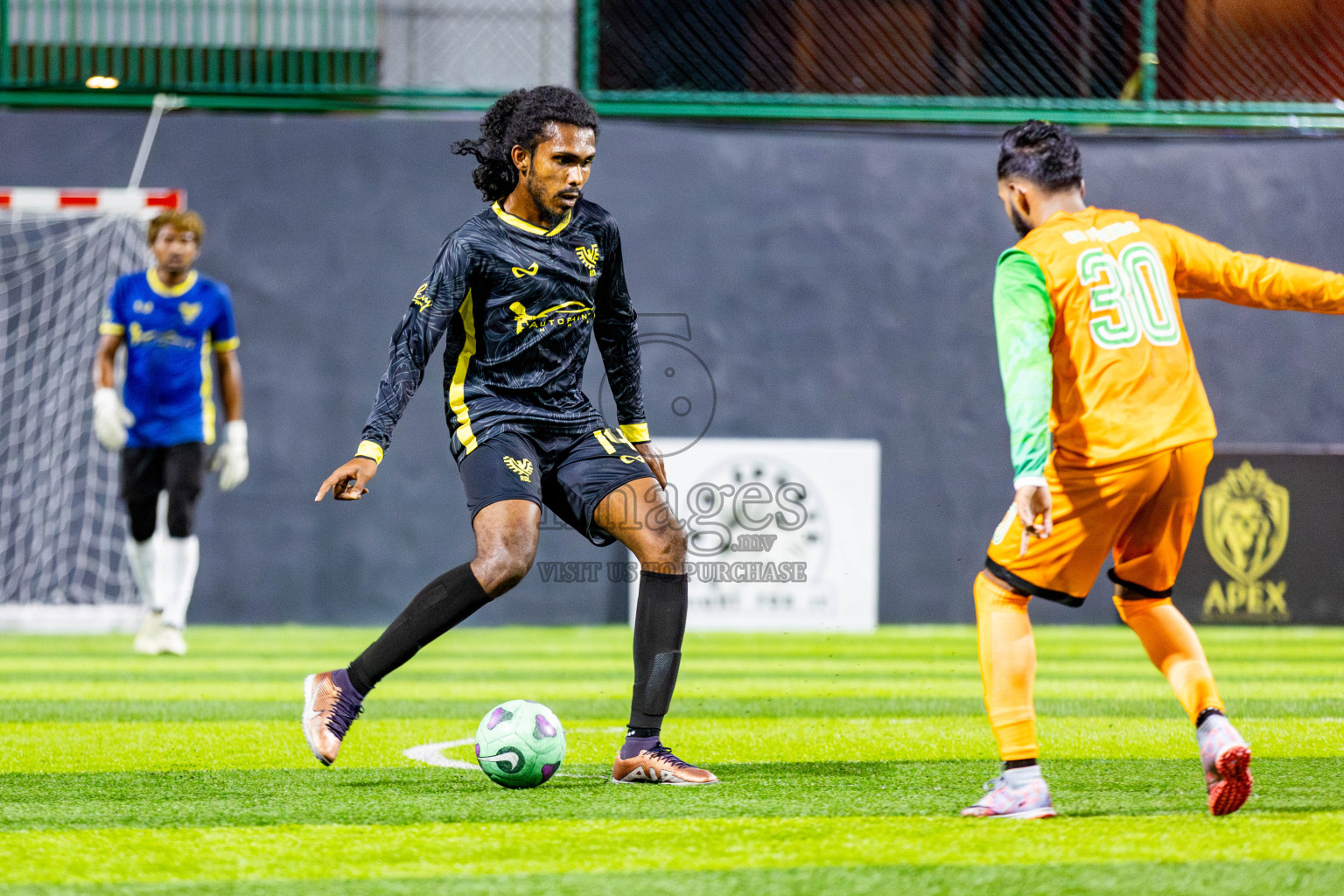 RDL vs UNF in Semi Finals of BG Futsal Challenge 2024 was held on Tuesday , 2nd April 2024, in Male', Maldives Photos: Nausham Waheed / images.mv