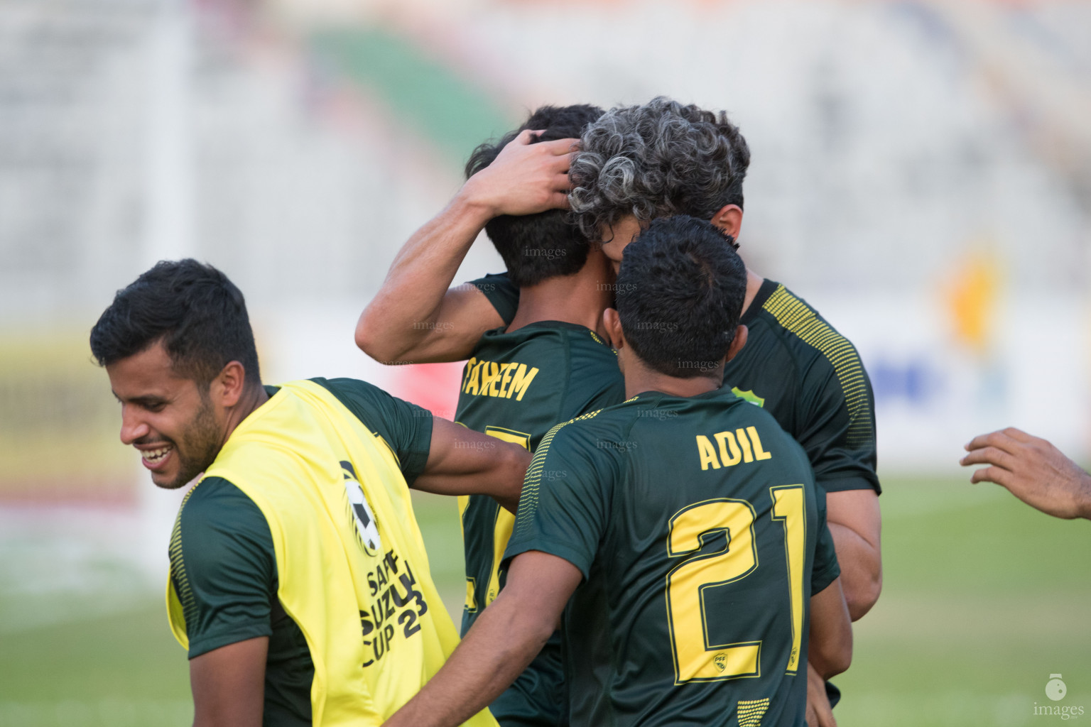 Pakistan vs Bhutan in SAFF Suzuki Cup 2018 in Dhaka, Bangladesh, Saturday, September 08, 2018. (Images.mv Photo/ Suadh Abdul Sattar)