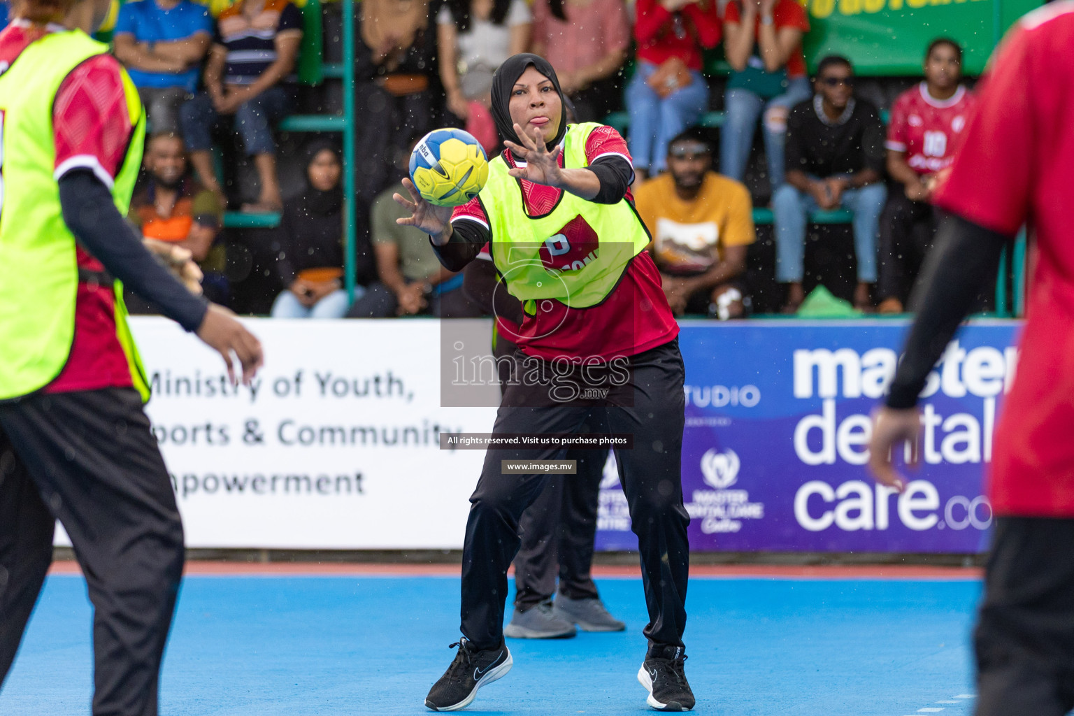 Day 1 of 7th Inter-Office/Company Handball Tournament 2023, held in Handball ground, Male', Maldives on Friday, 16th September 2023 Photos: Nausham Waheed/ Images.mv