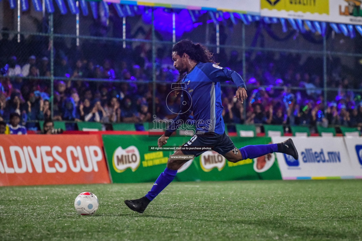 Team Fenaka vs MPL in the Finals of Club Maldives 2022 was held in Hulhumale', Maldives on Saturday, 5th November 2022. Photos: Nausham Waheed / images.mv