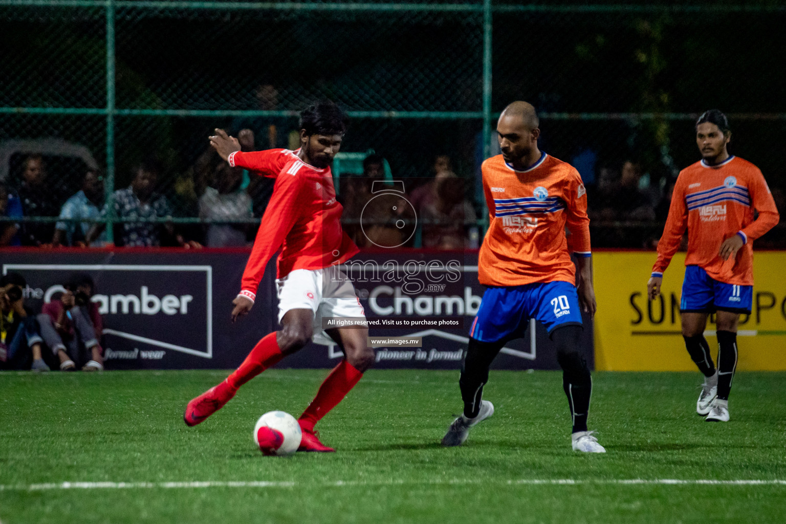 Stelco Club vs Raajje Online Club in Club Maldives Cup 2022 was held in Hulhumale', Maldives on Wednesday, 19th October 2022. Photos: Hassan Simah/ images.mv