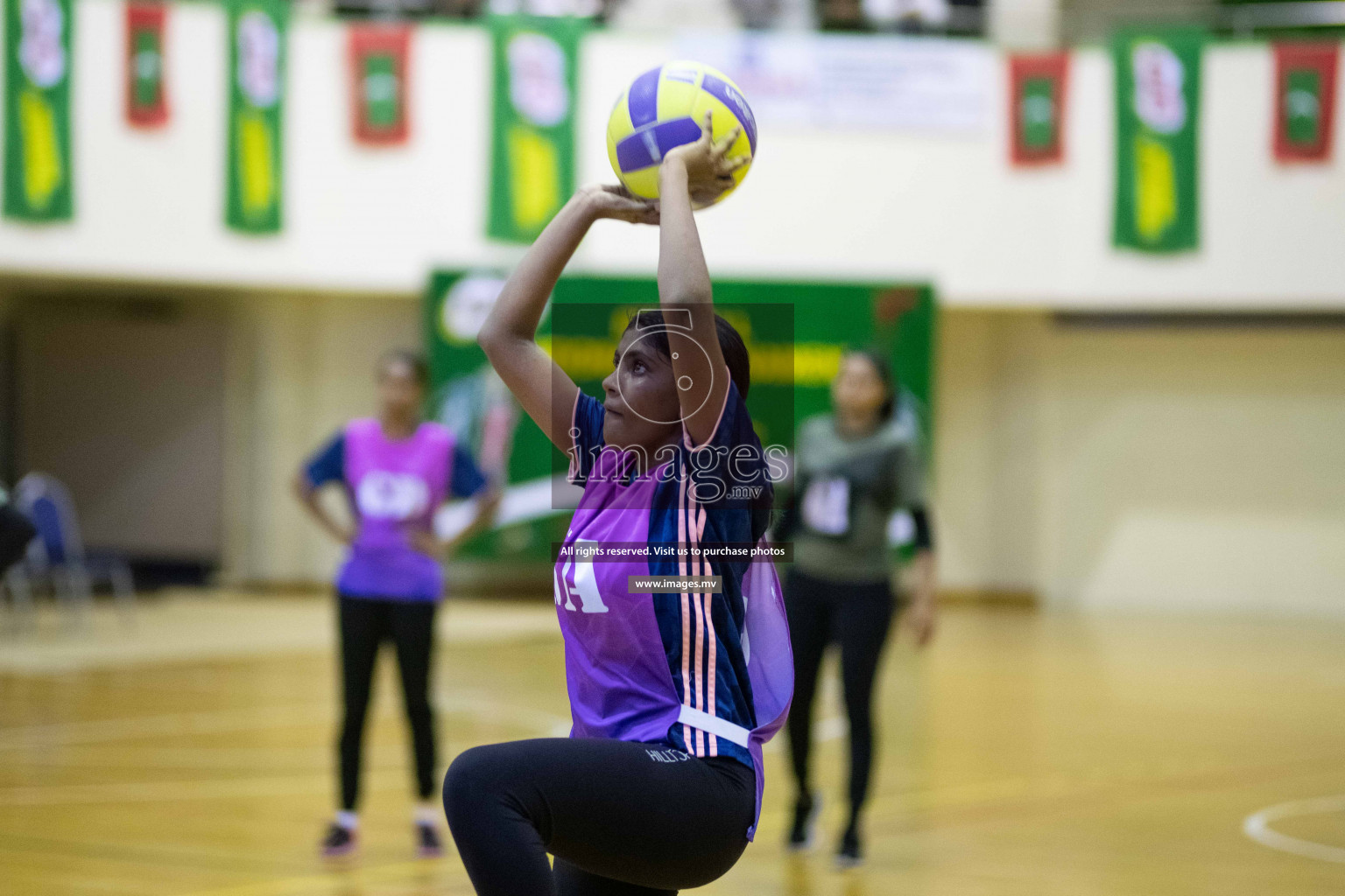 Milo National Netball Tournament 29th November 2021 at Social Center Indoor Court, Male, Maldives. Photos: Maanish/ Images Mv