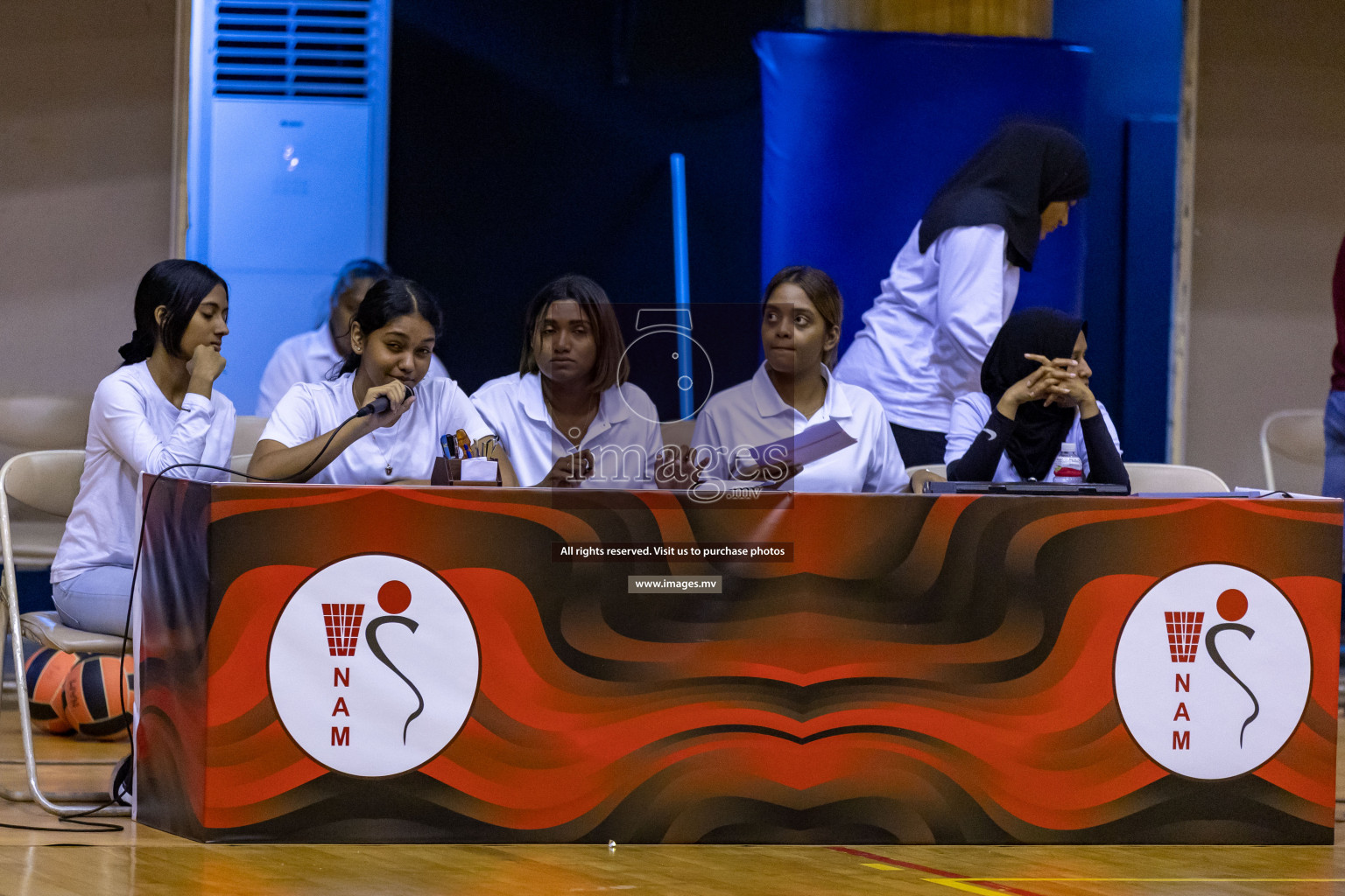 Lorenzo Sports Club vs Youth United Sports Club in the Milo National Netball Tournament 2022 on 20 July 2022, held in Social Center, Male', Maldives. Photographer: Hassan Simah / Images.mv