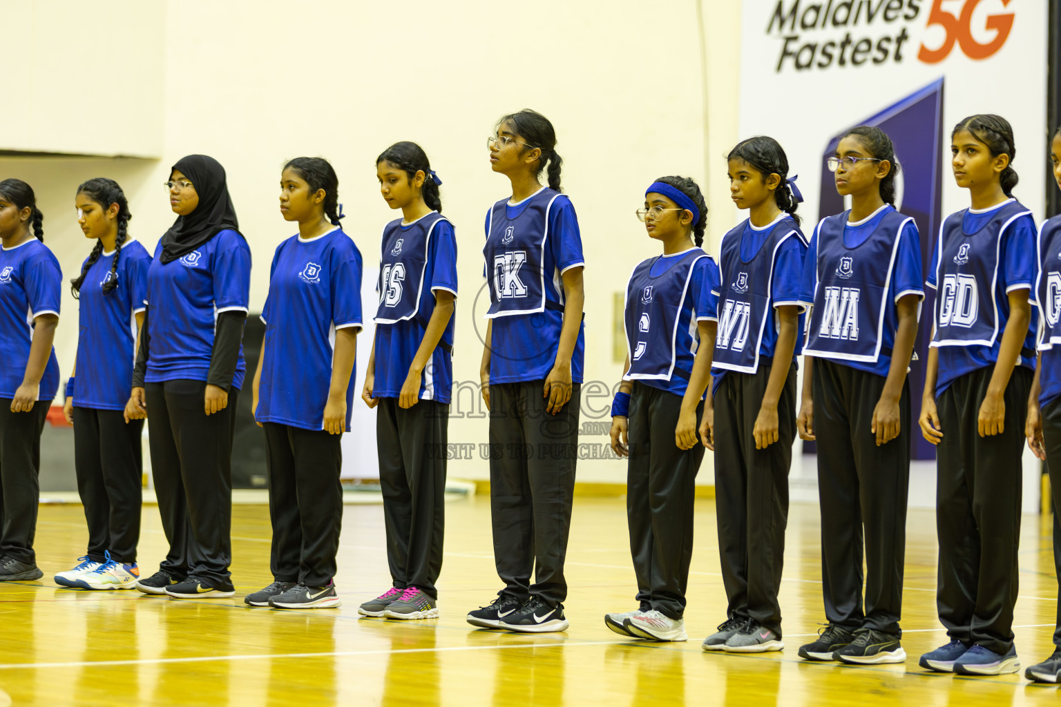 Day 1 of Inter-School Netball Tournament 2025 was held in Social Center Indoor Hall on Saturday, 18th October 2025. Photos: Areef Adam / images.mv