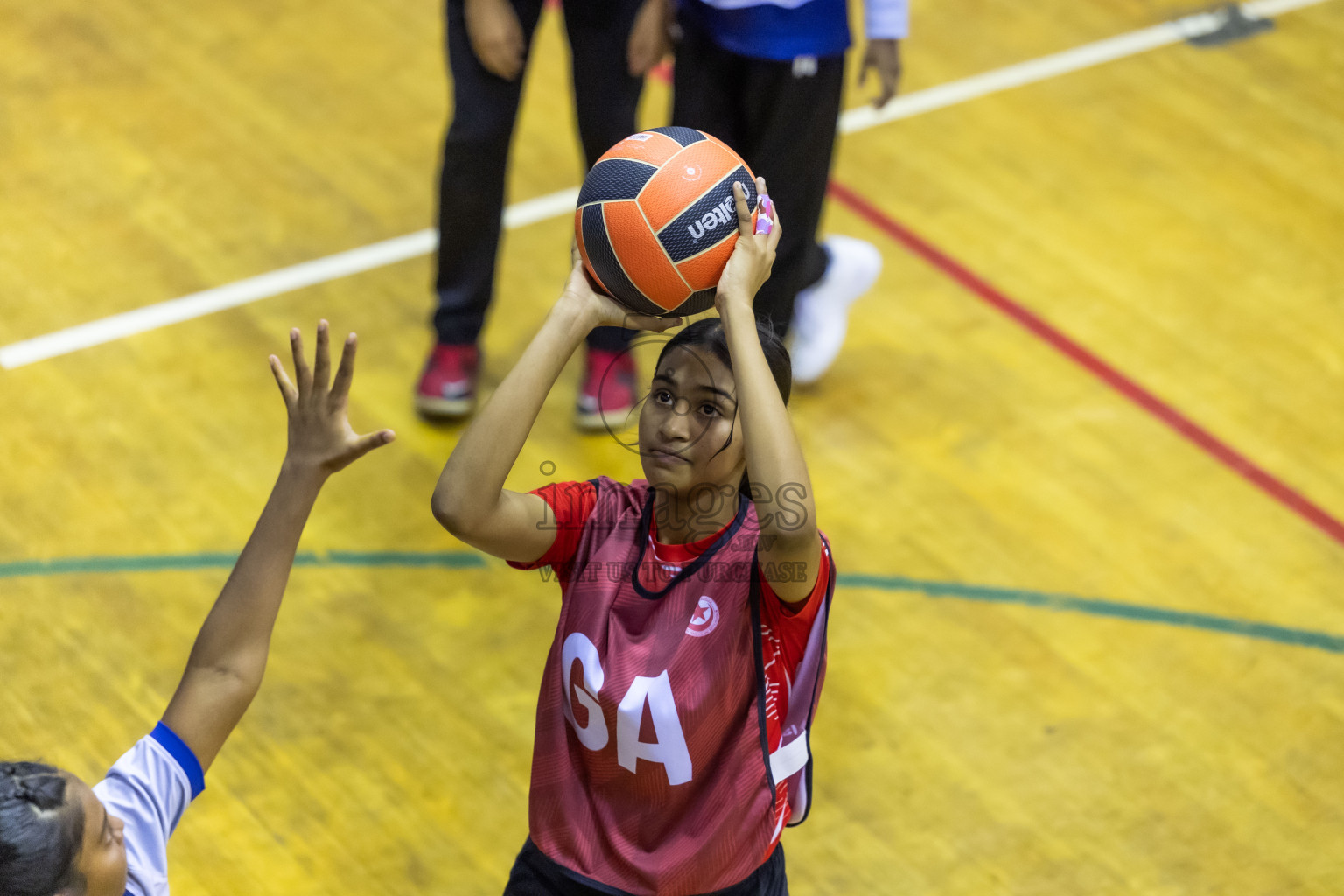 Day 8 of 25th Inter-School Netball Tournament was held in Social Center at Male', Maldives on Sunday, 18th August 2024.