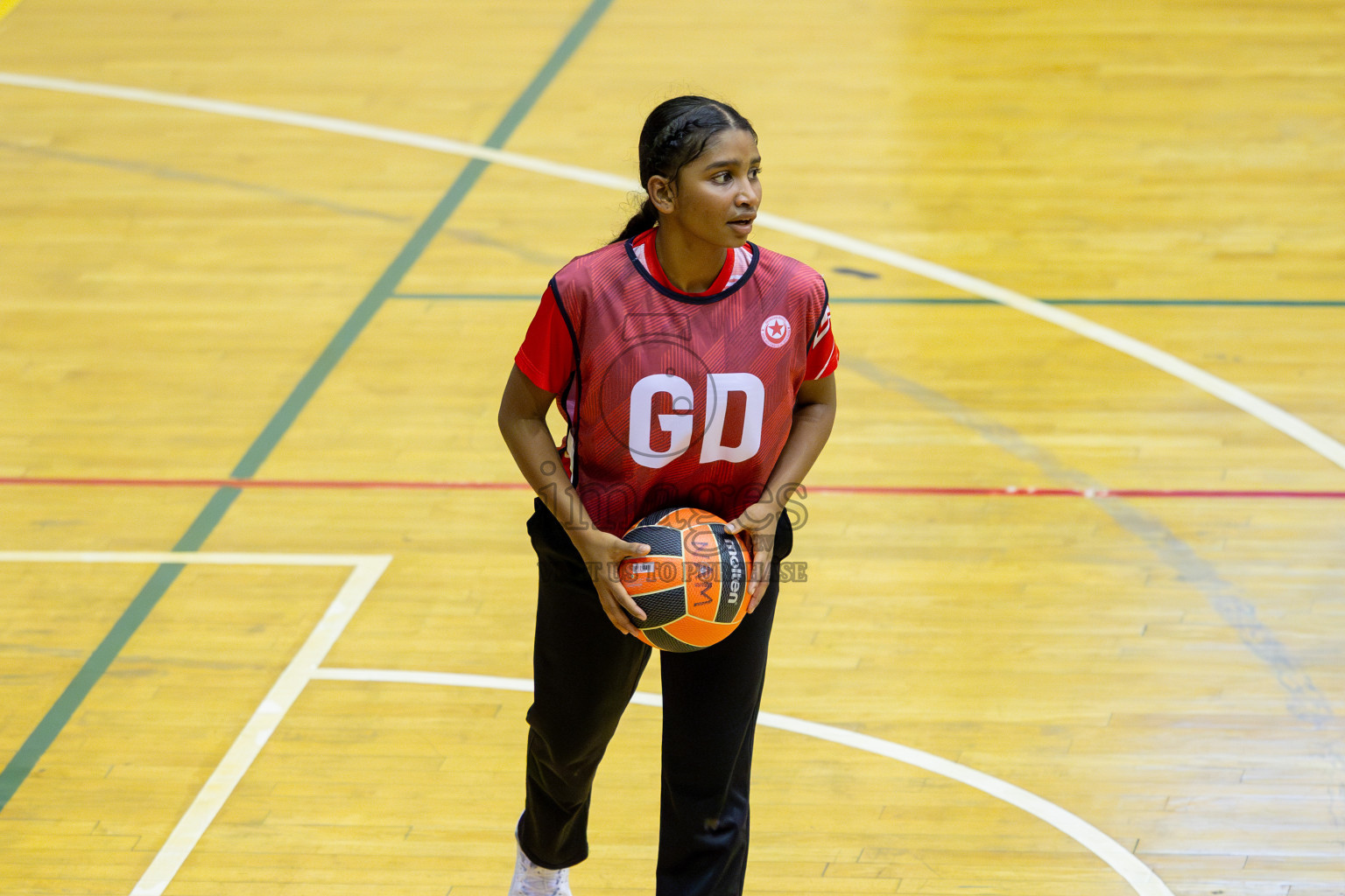 Day 2 of 25th Inter-School Netball Tournament was held in Social Center at Male', Maldives on Saturday, 10th August 2024. Photos: Nausham Waheed/ Mohamed Mahfooz Moosa / images.mv